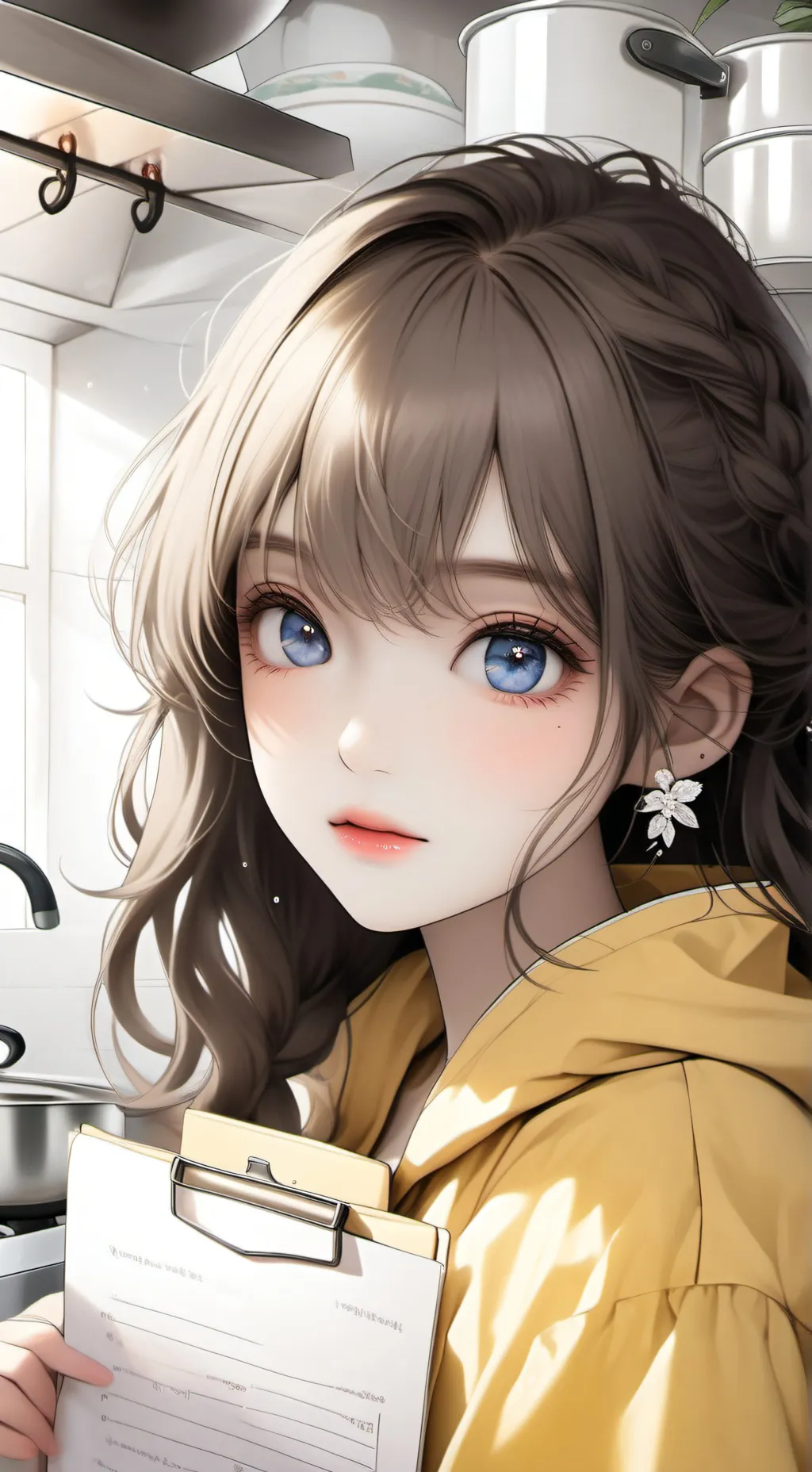 ai character: The Anomaly Observer background