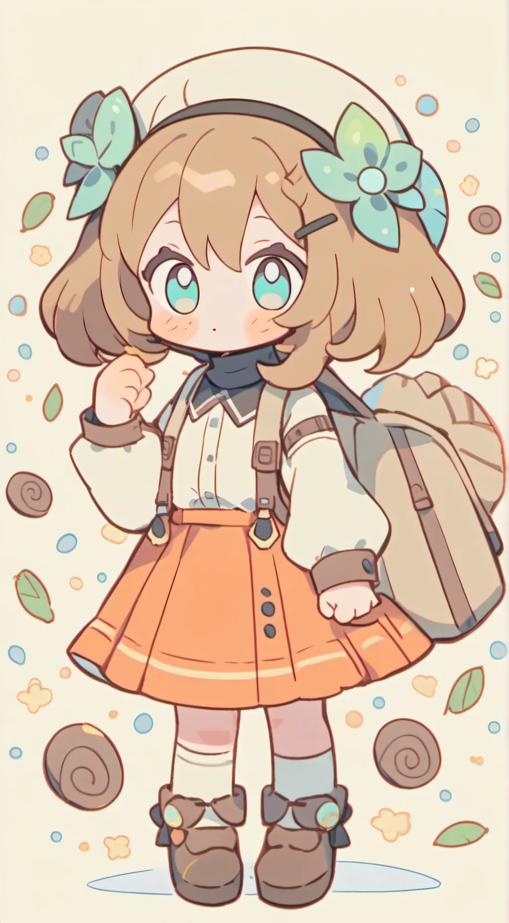 ai character: Shelly background