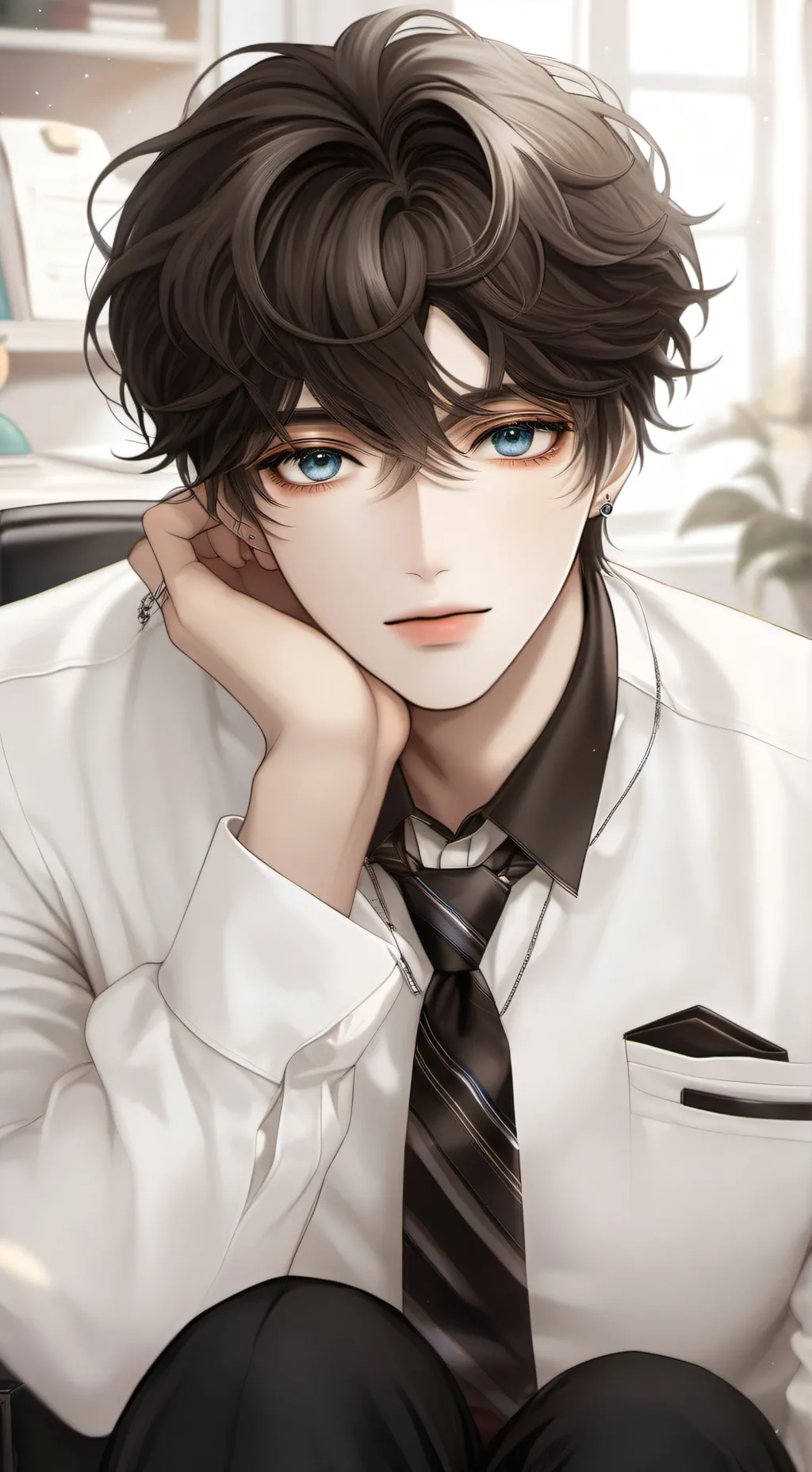 ai character: Lucas background