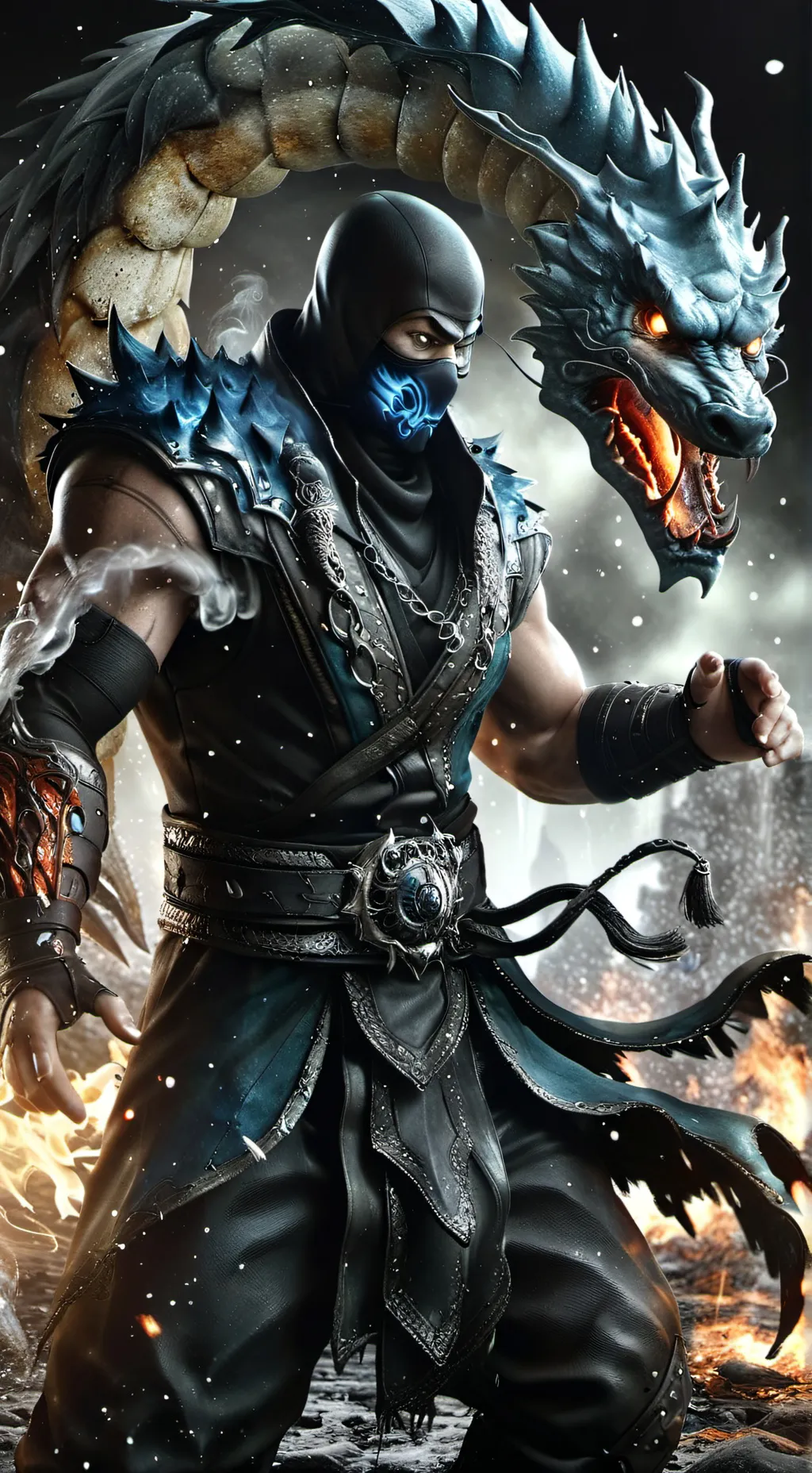 ai character: sub_zero background