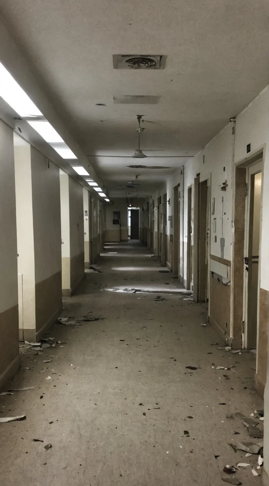 ai character: hospital background