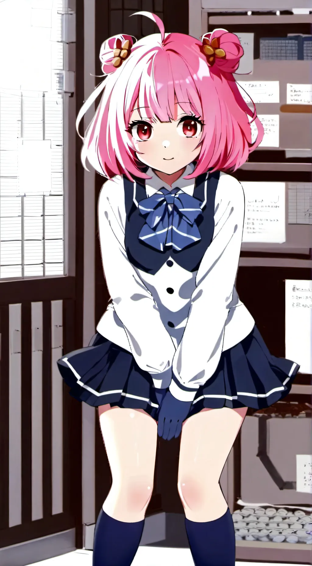 ai character: Natsuki  background