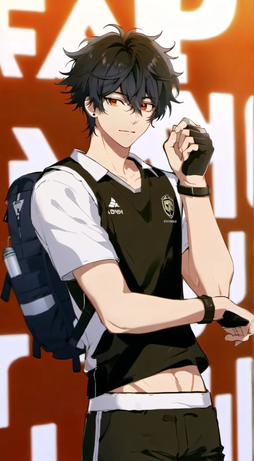 ai character: Hinata background