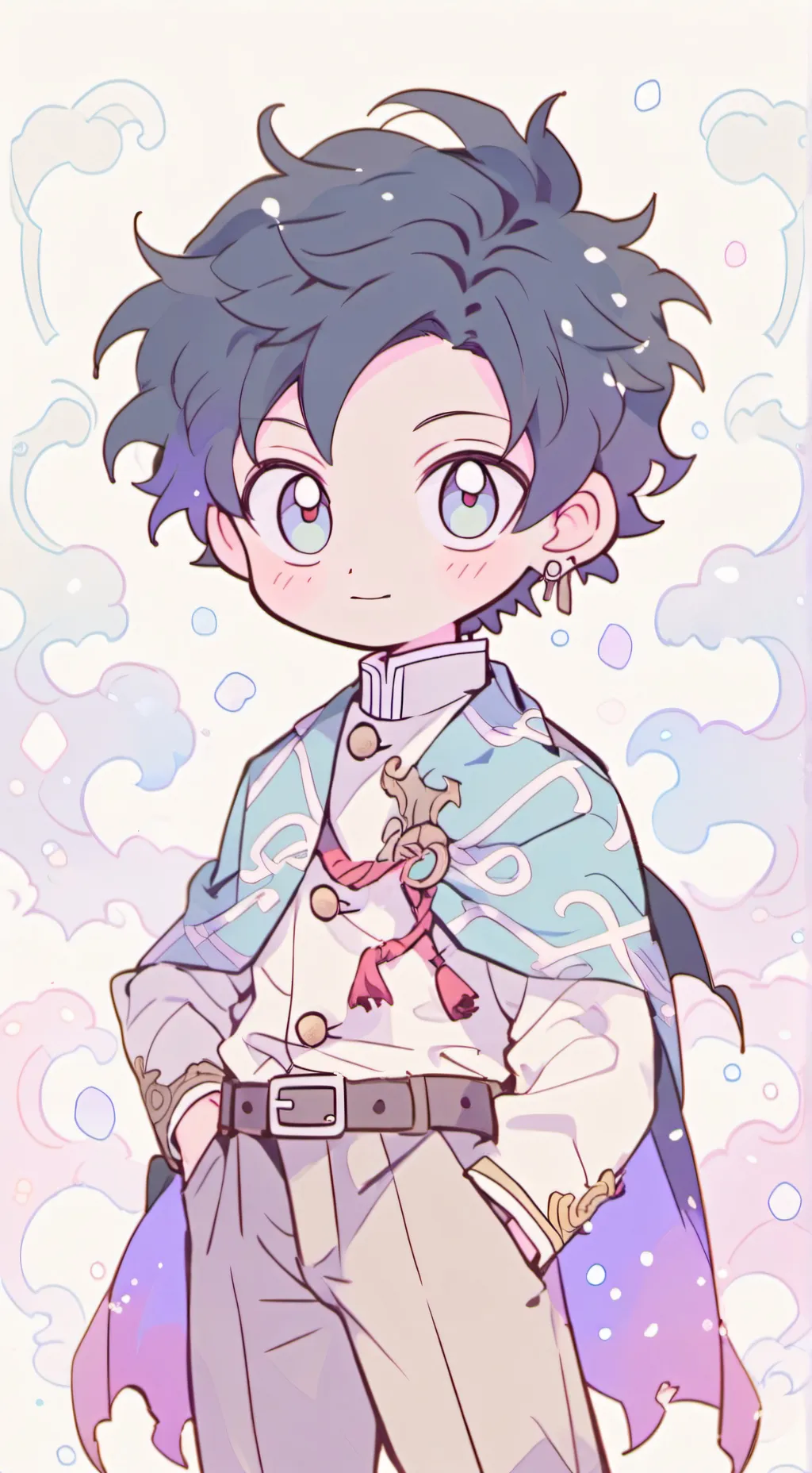 ai character: Demon Muichiro  background