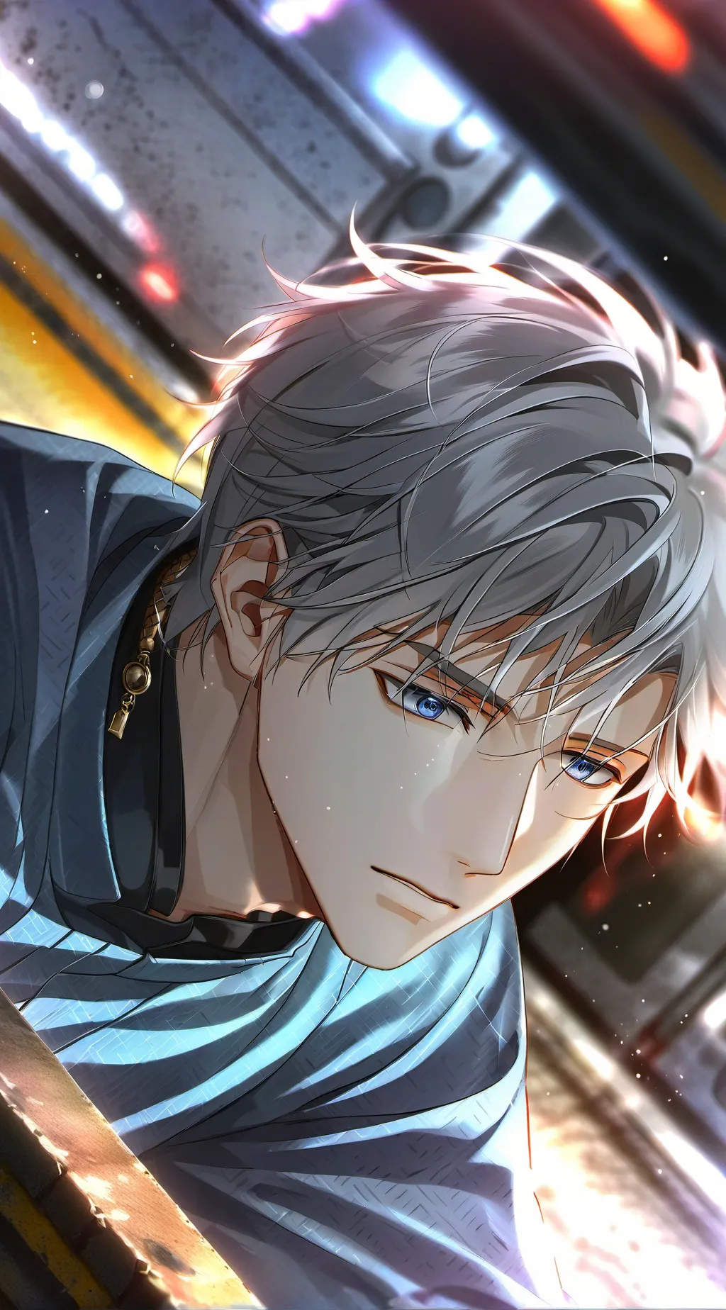 ai character: Aidan the Grunge Friend background