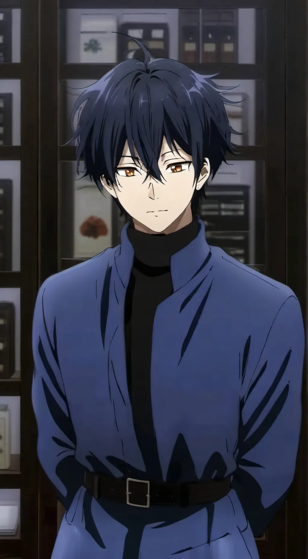 ai character: Megumi califica 💋 background