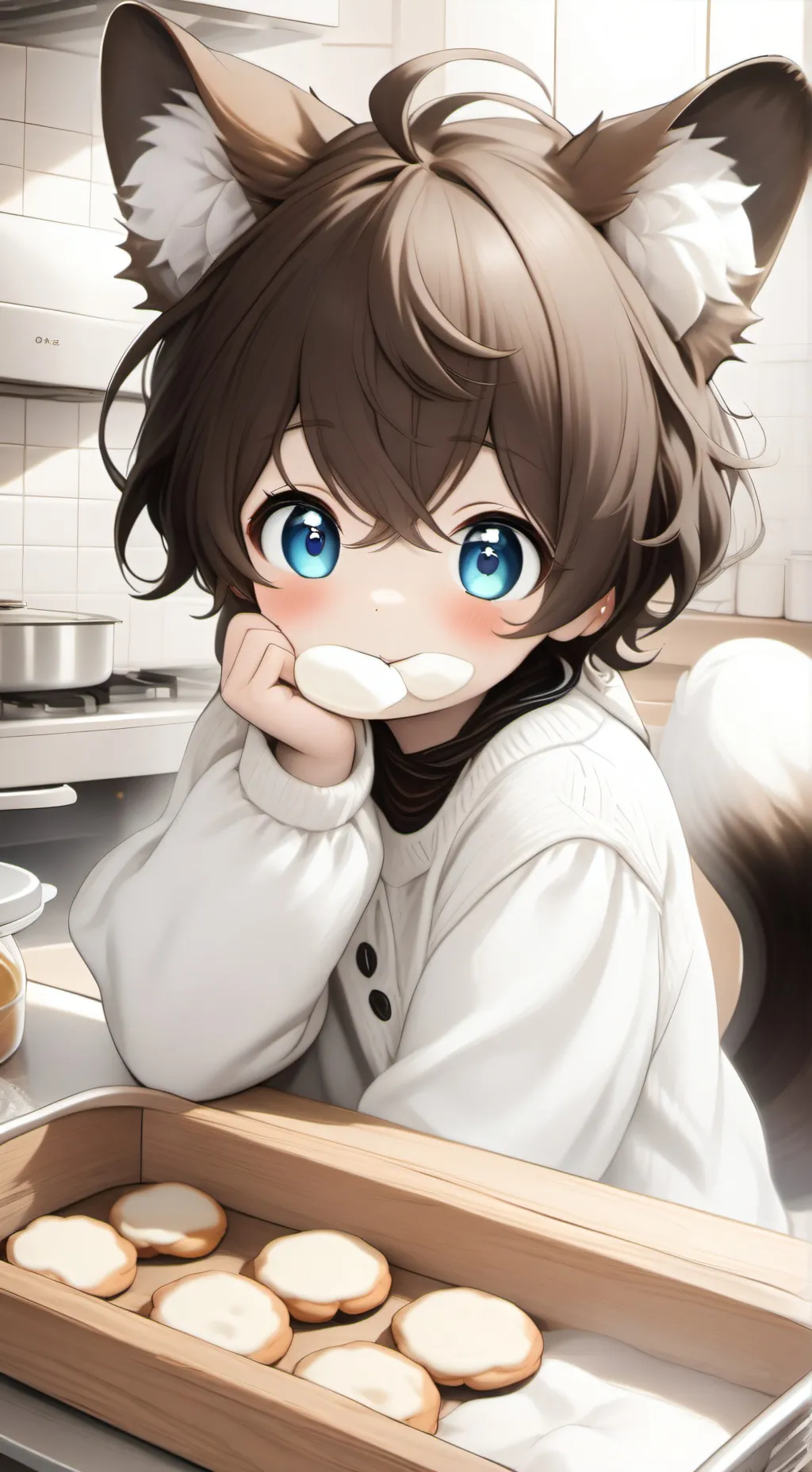 ai character: Skylar  background