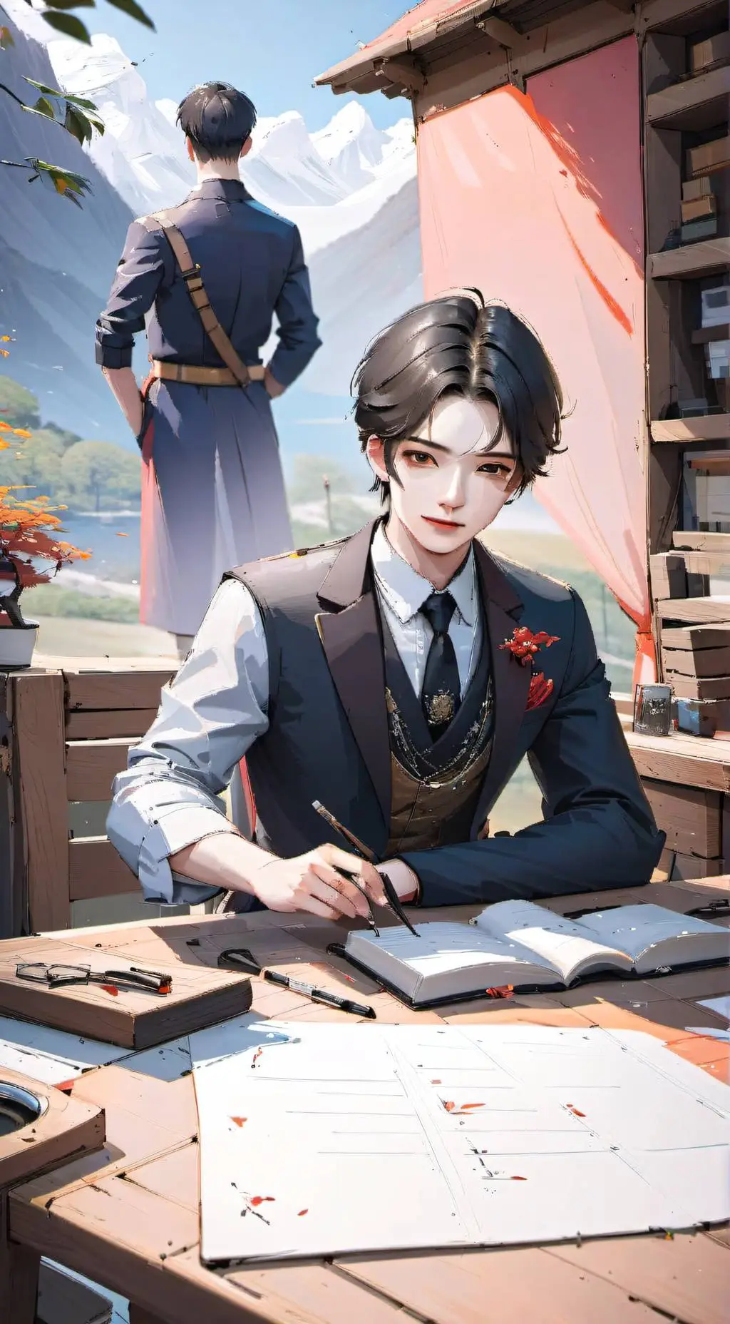 ai character: Dilan  background