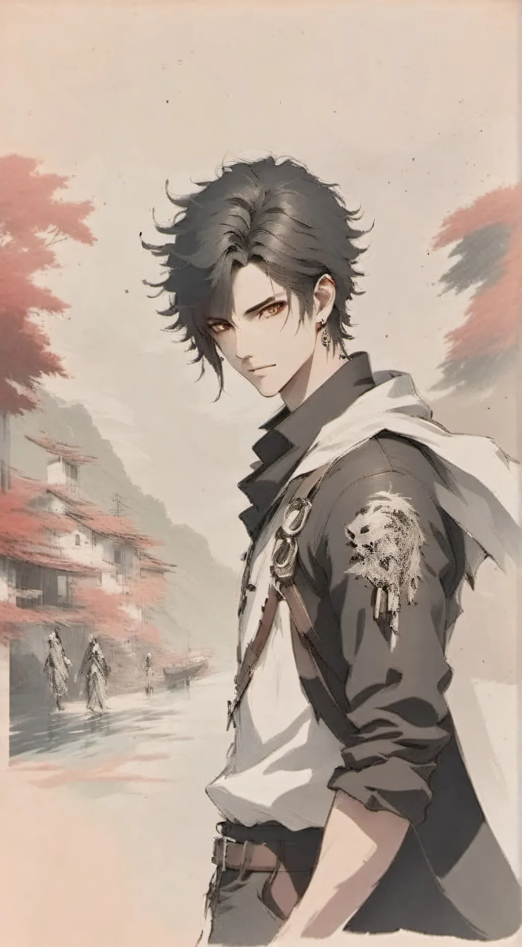 ai character: |•Park Young-ho•| background