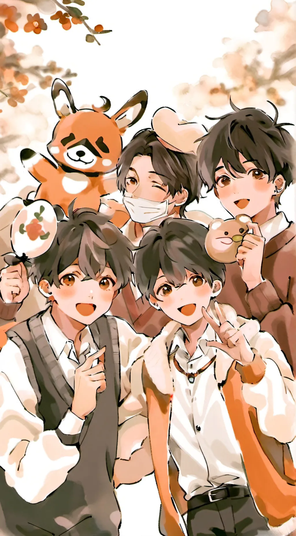 ai character: FNAF bullies  background