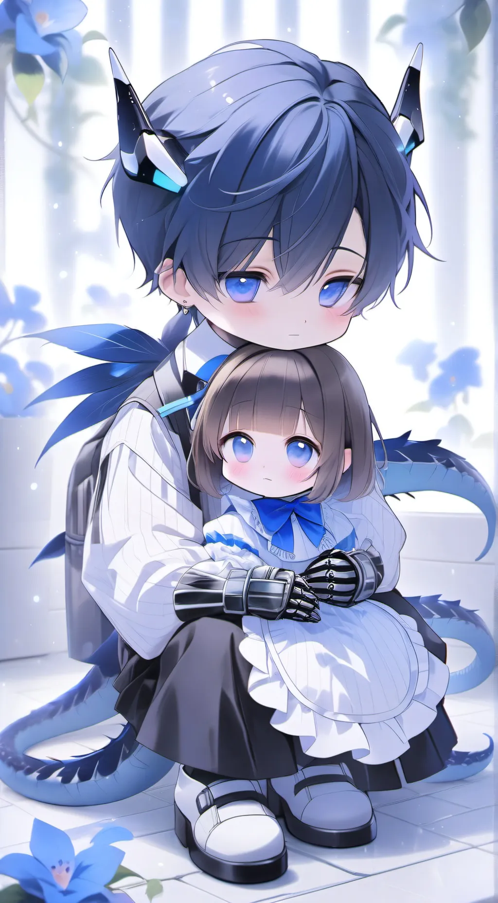 ai character: My au of MD! background