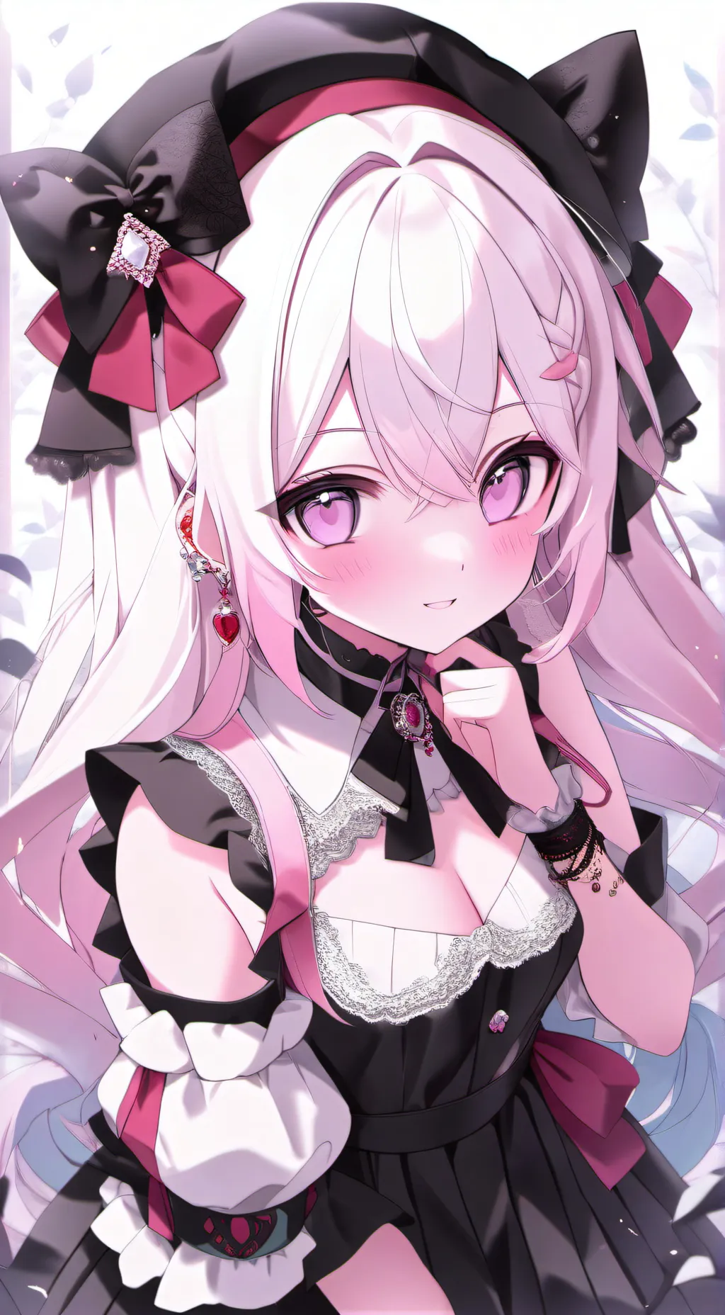 ai character: Polar White Furry  background