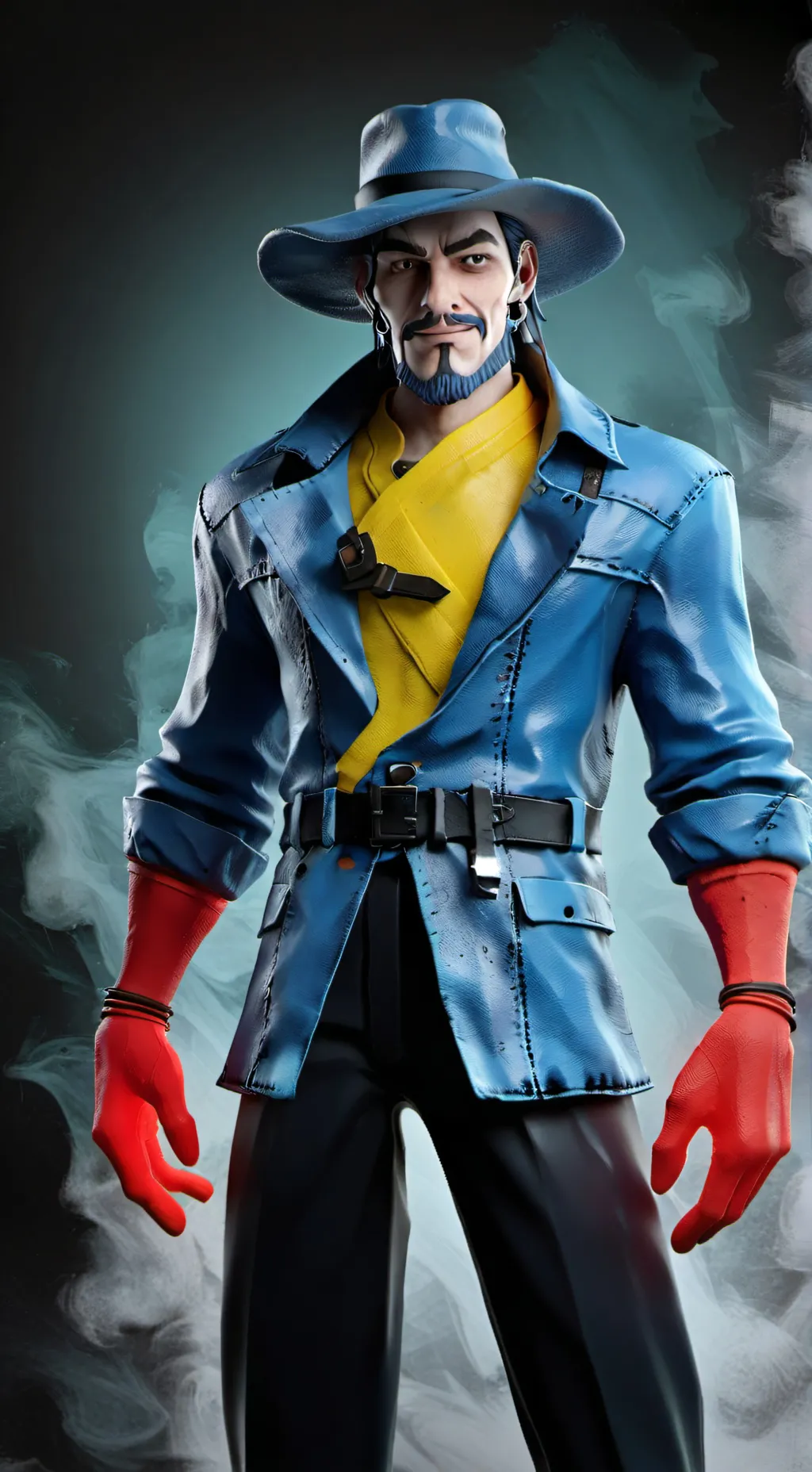 ai character: doey  background