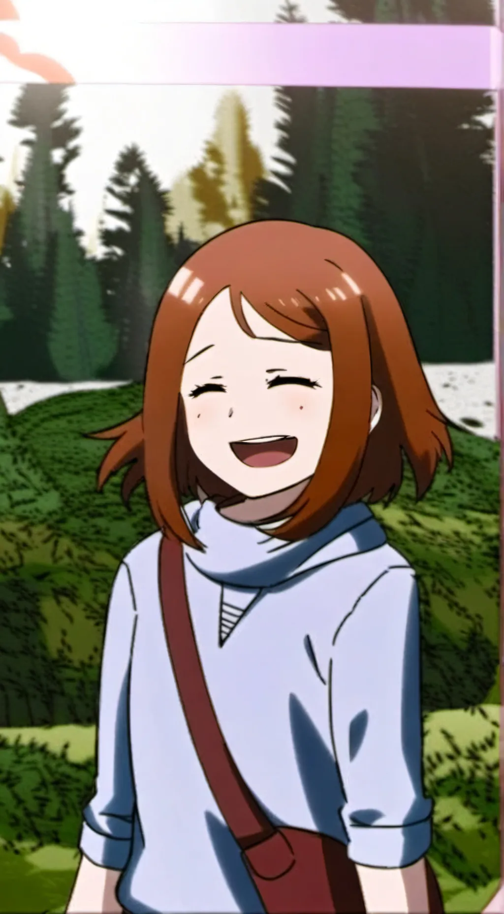 ai character: ochaco background