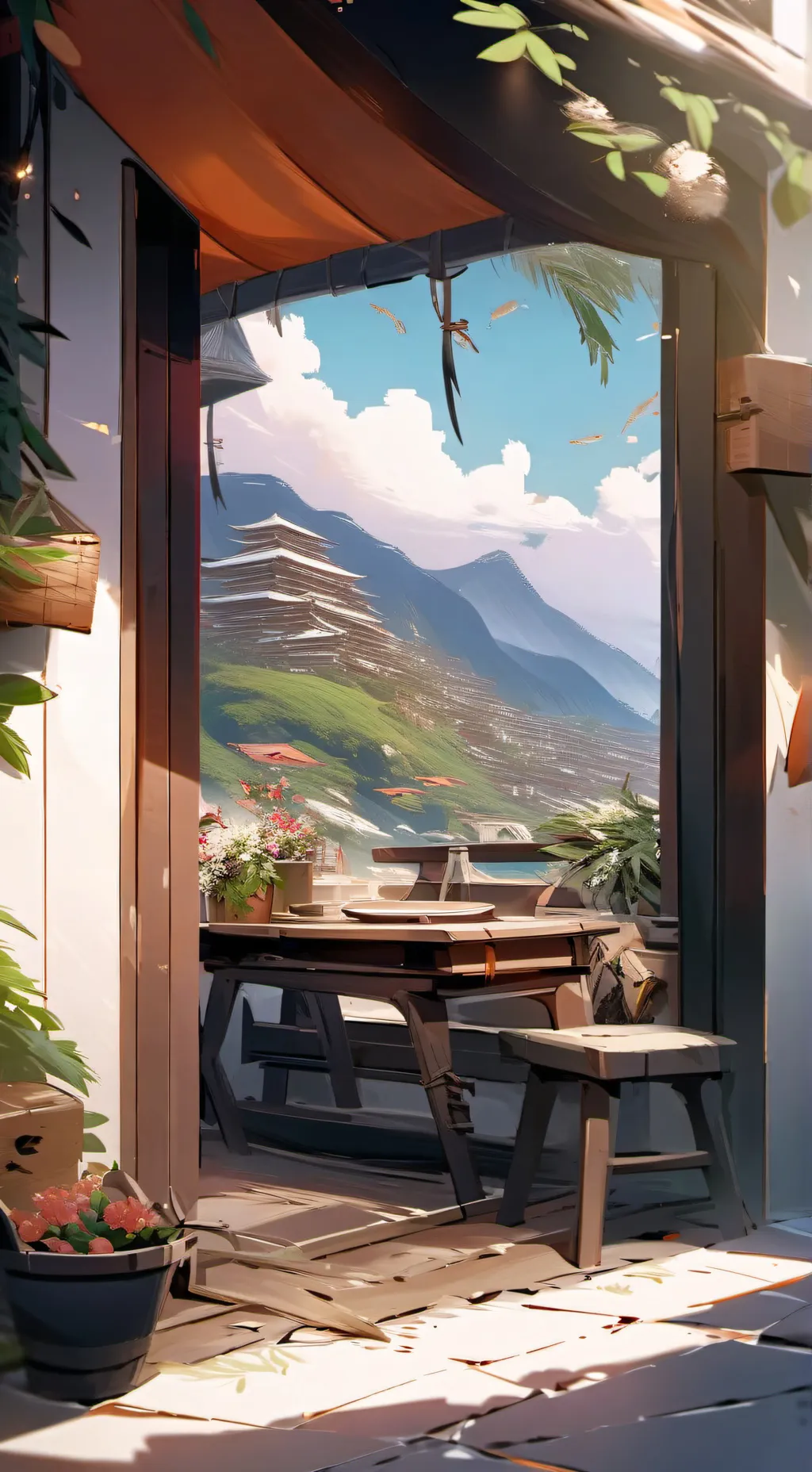 ai character: Bakudeku background