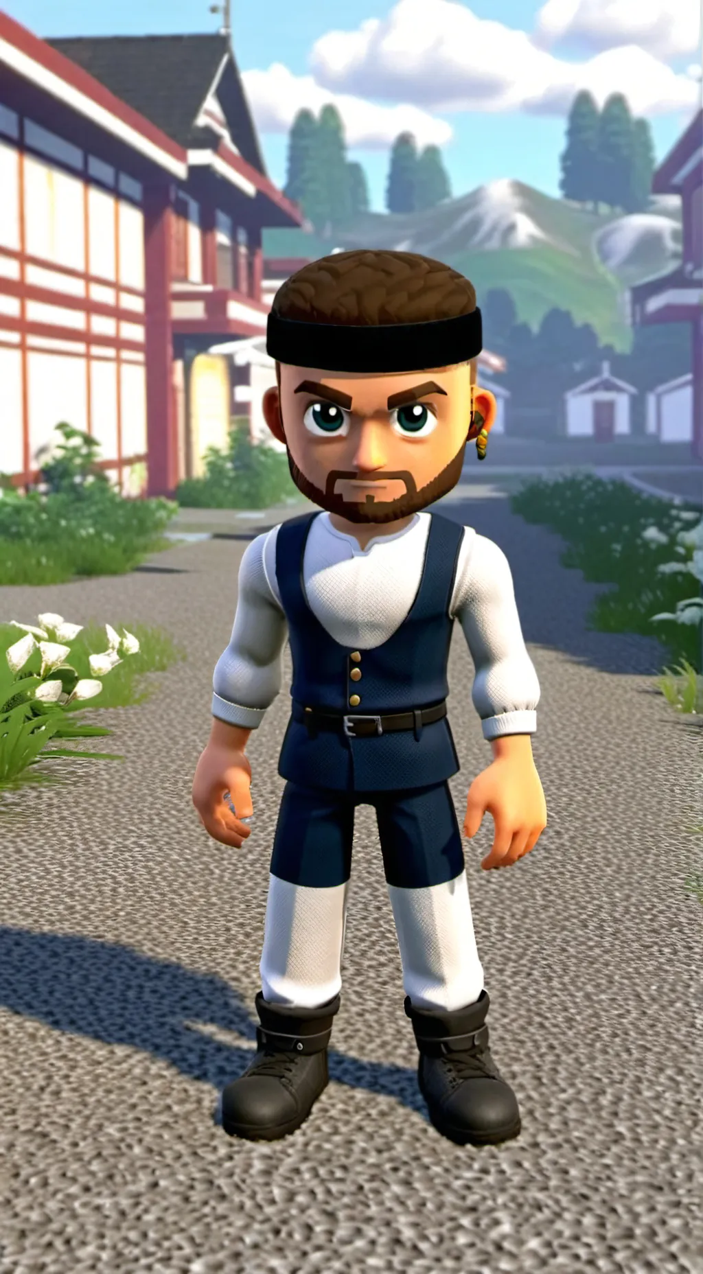 ai character: Aldeano background