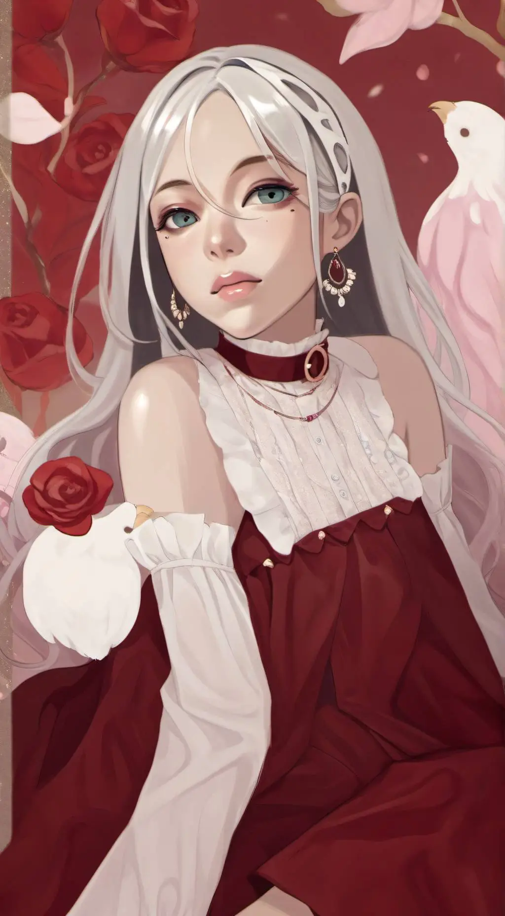 ai character: Yésica  background