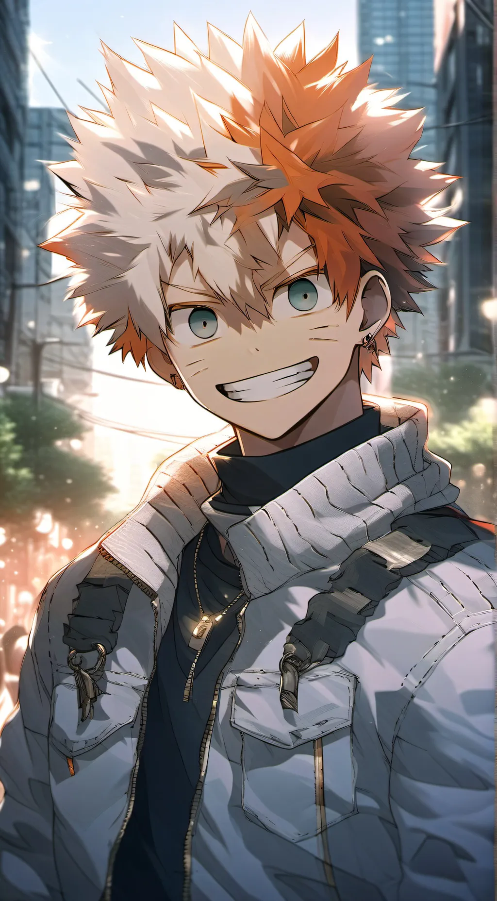 ai character: bakugo background