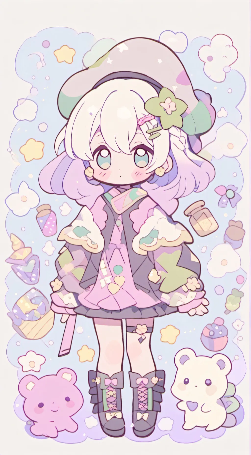 ai character: Ginger valtimes da background