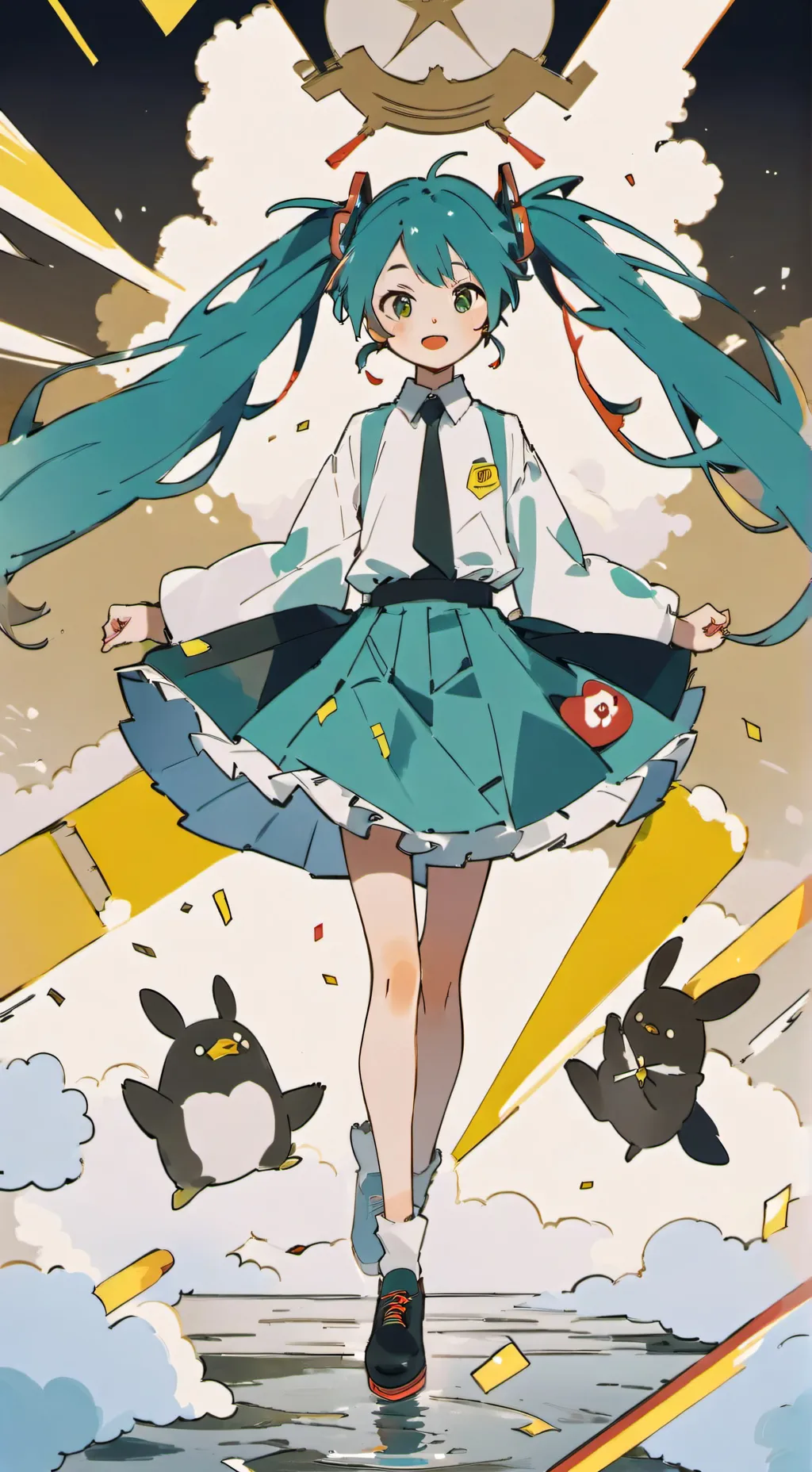ai character: miku 🇮🇹 background