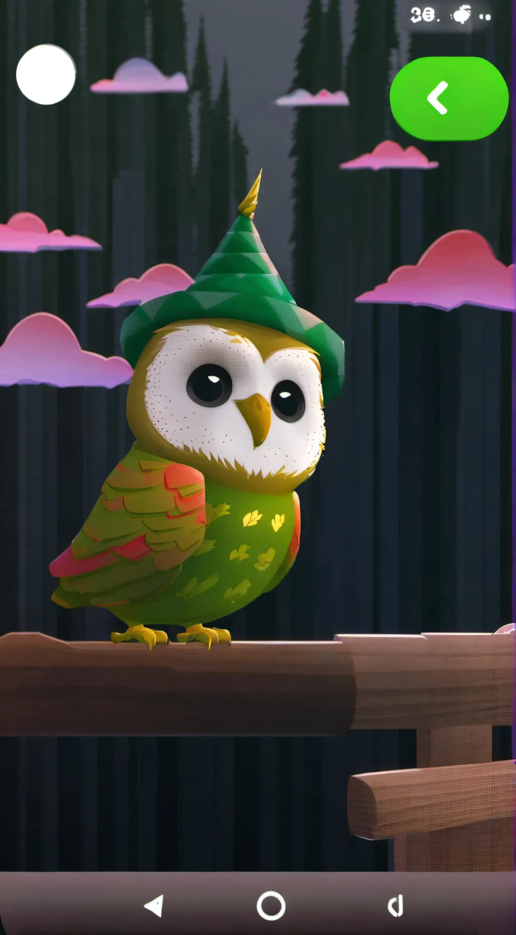 ai character: image describer background