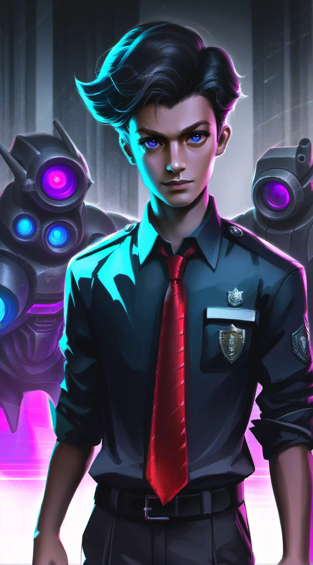 ai character: Alan background