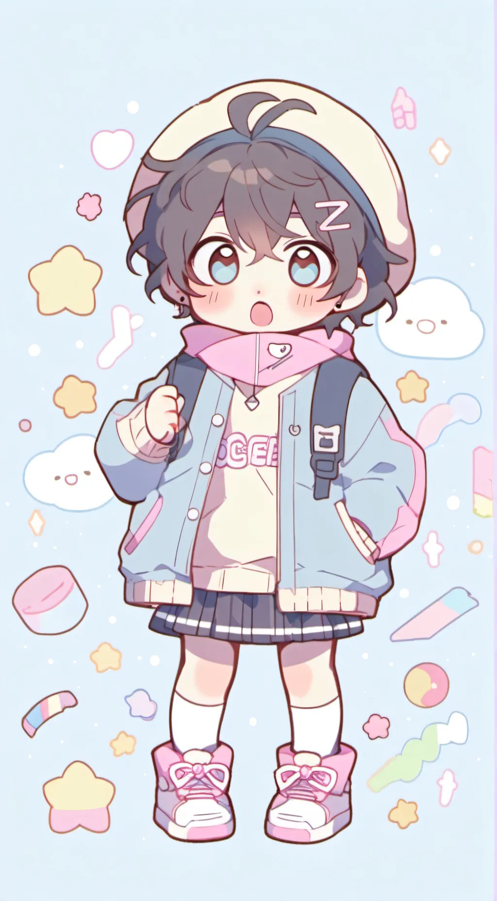 ai character: Akira Hayashi background