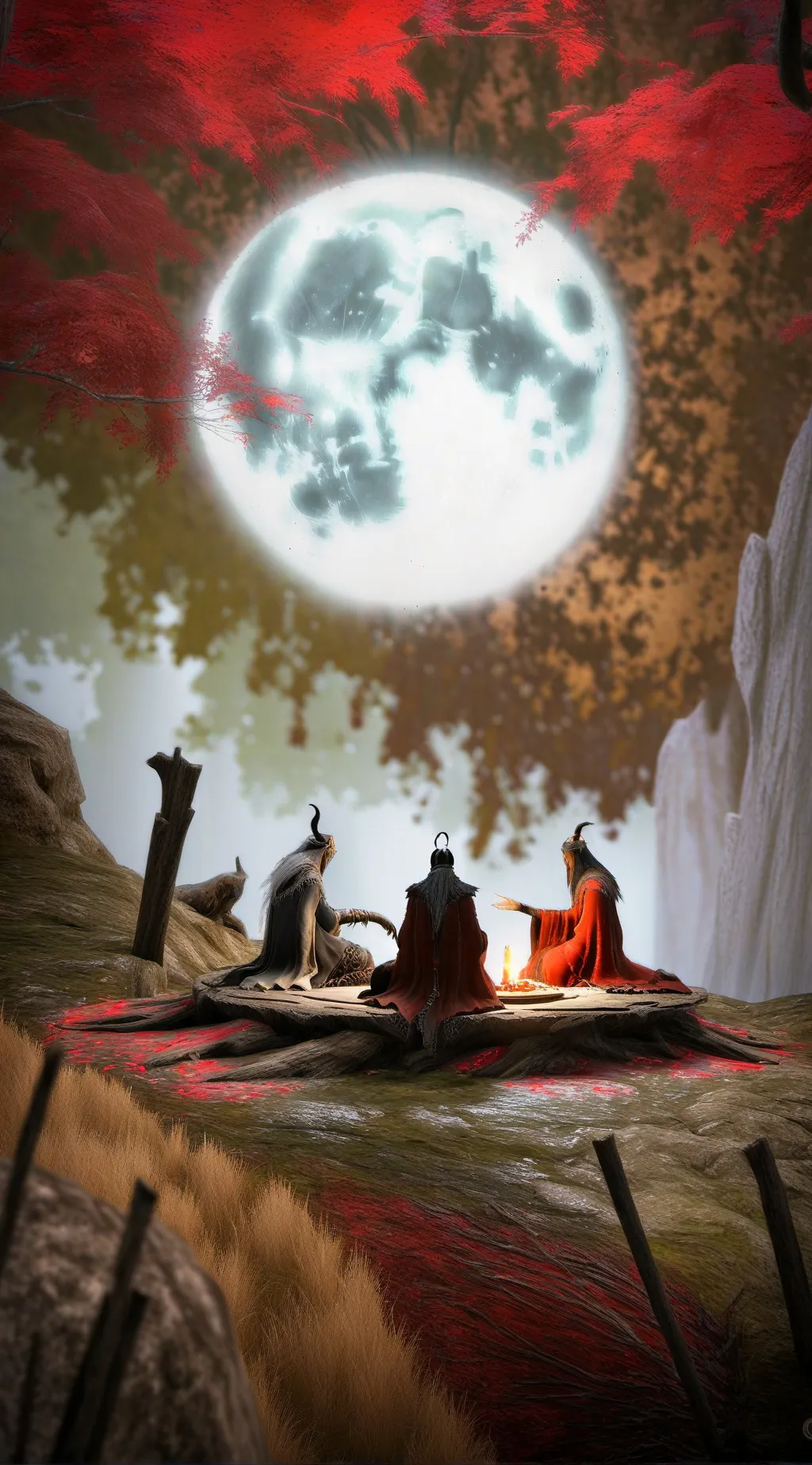 ai character: culto del demonio background