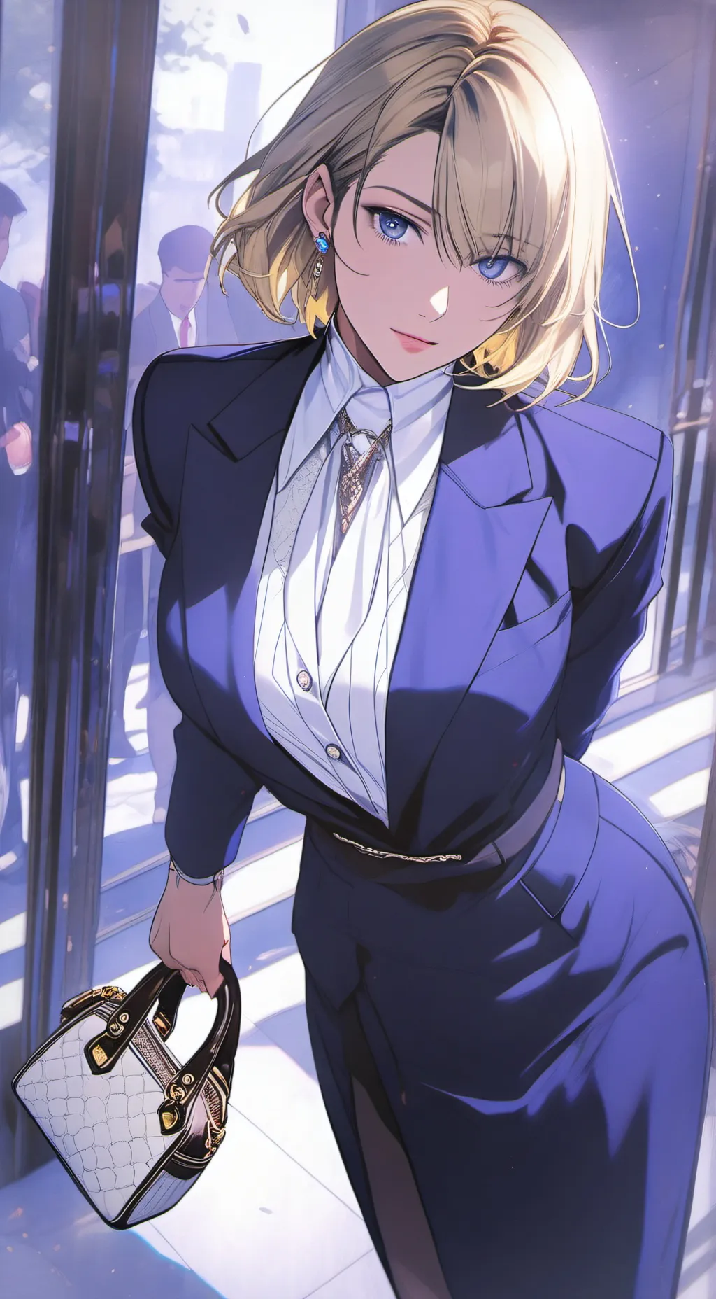 ai character: The Infinity Entitlement Evangelist background