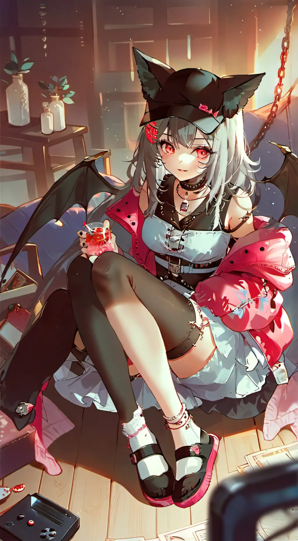 ai character: Ava Bats (CV) background