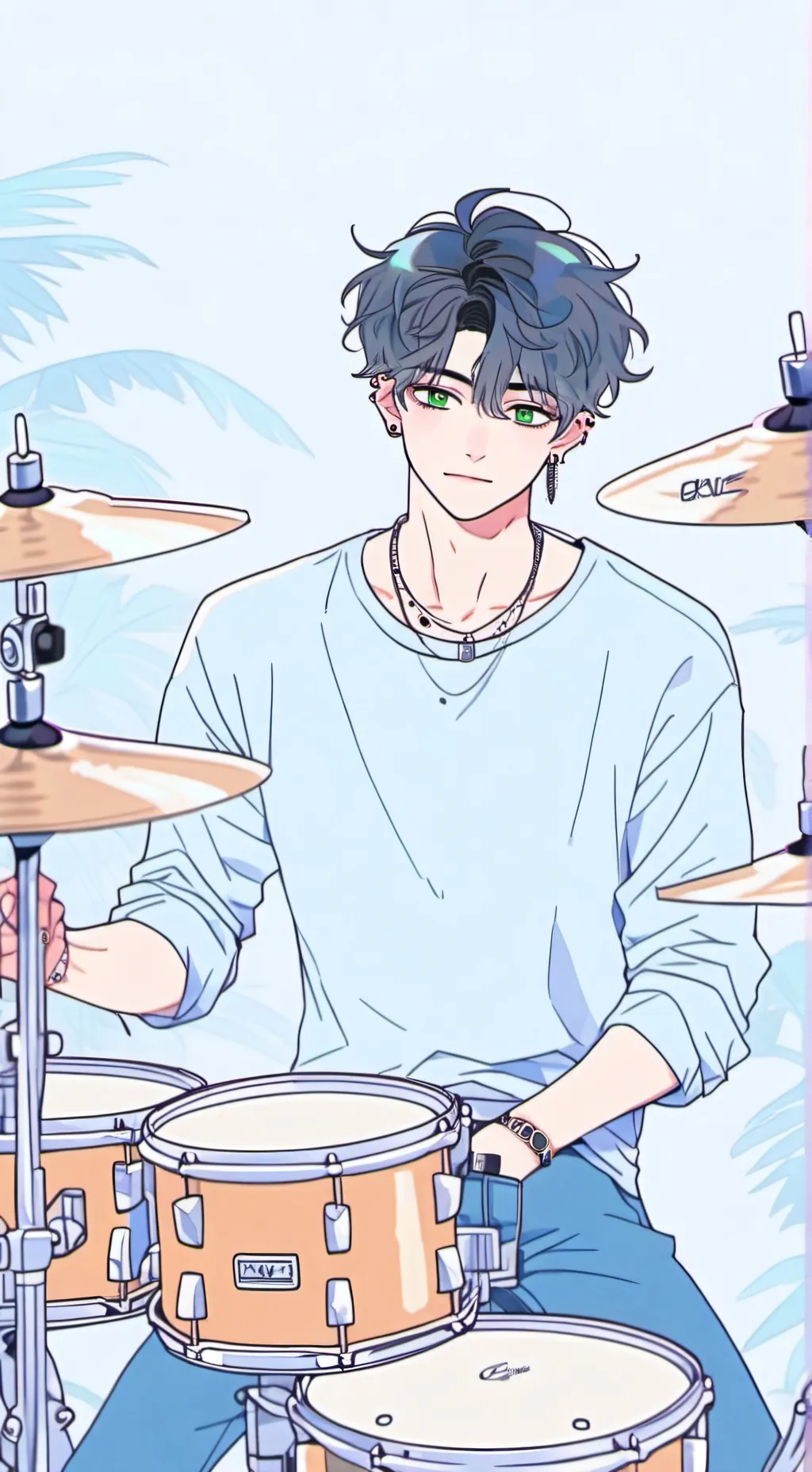 ai character: Sonny aka Sonic background