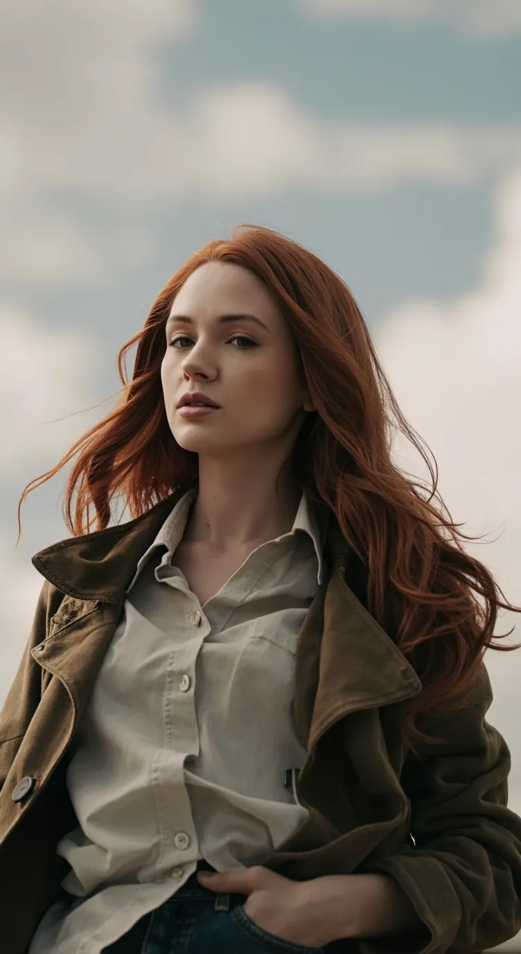 ai character: Amy Pond  background