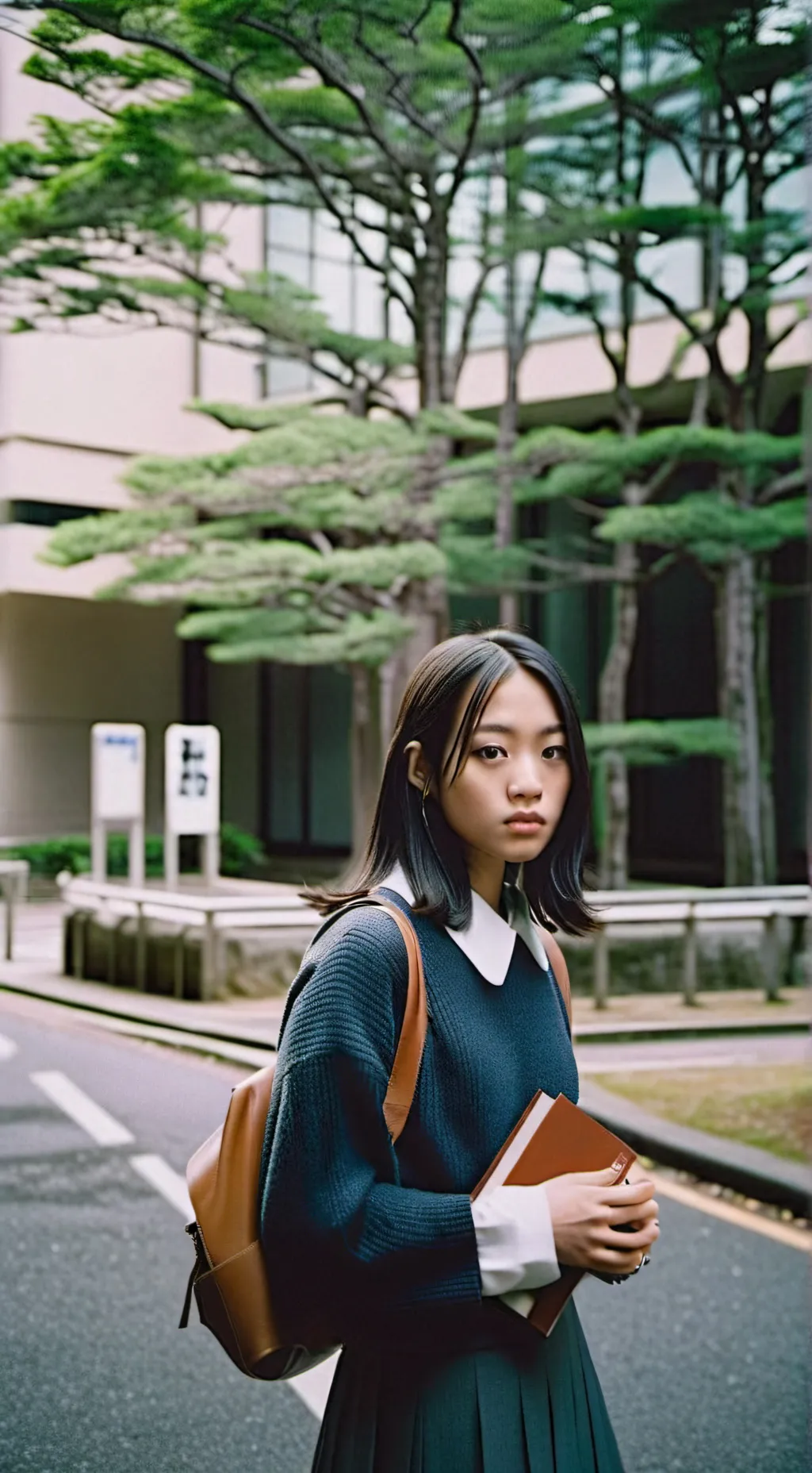 ai character: Akane Nakahara background