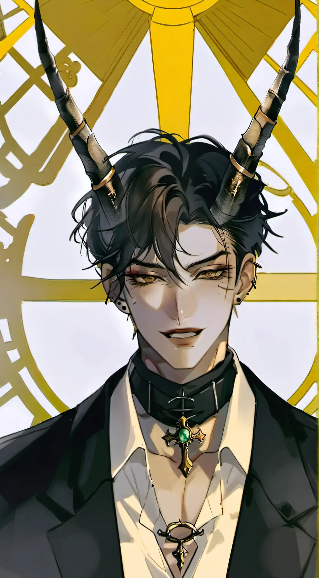 ai character: Sacha background