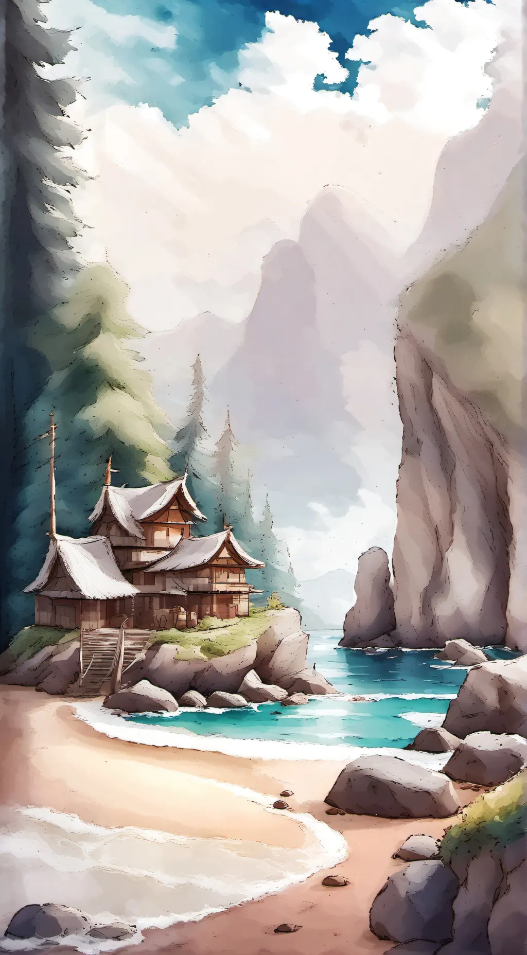 ai character: One piece RPG background