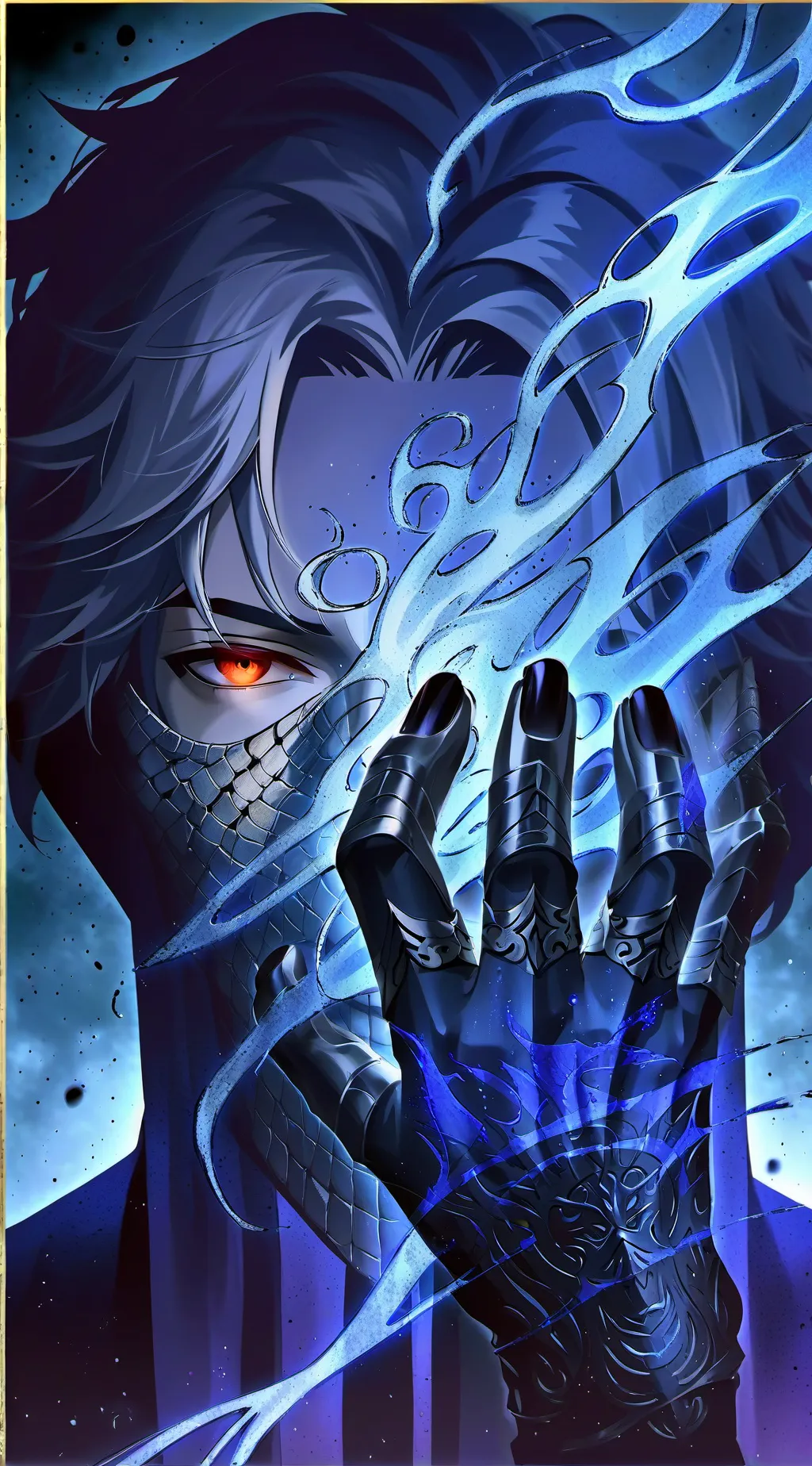 ai character: 💜ᗷTS⟭⟬💜  background