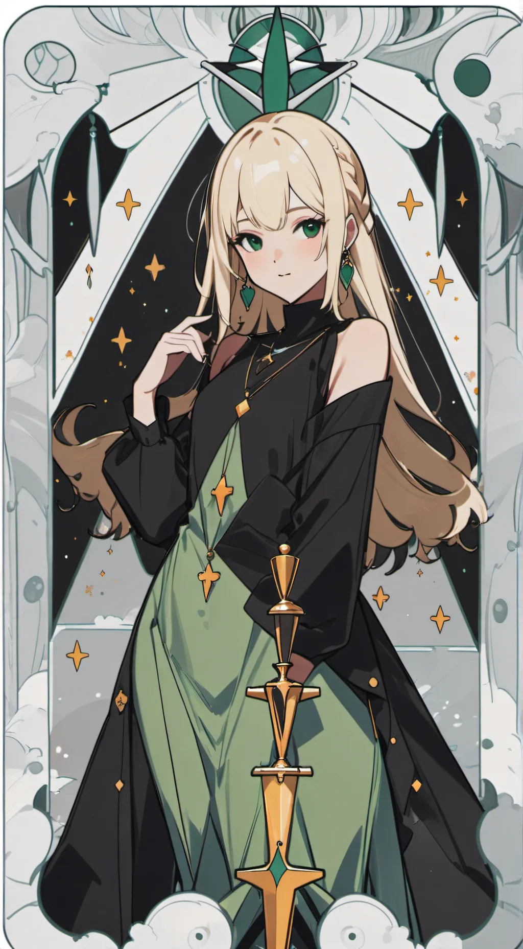 ai character: Éva background