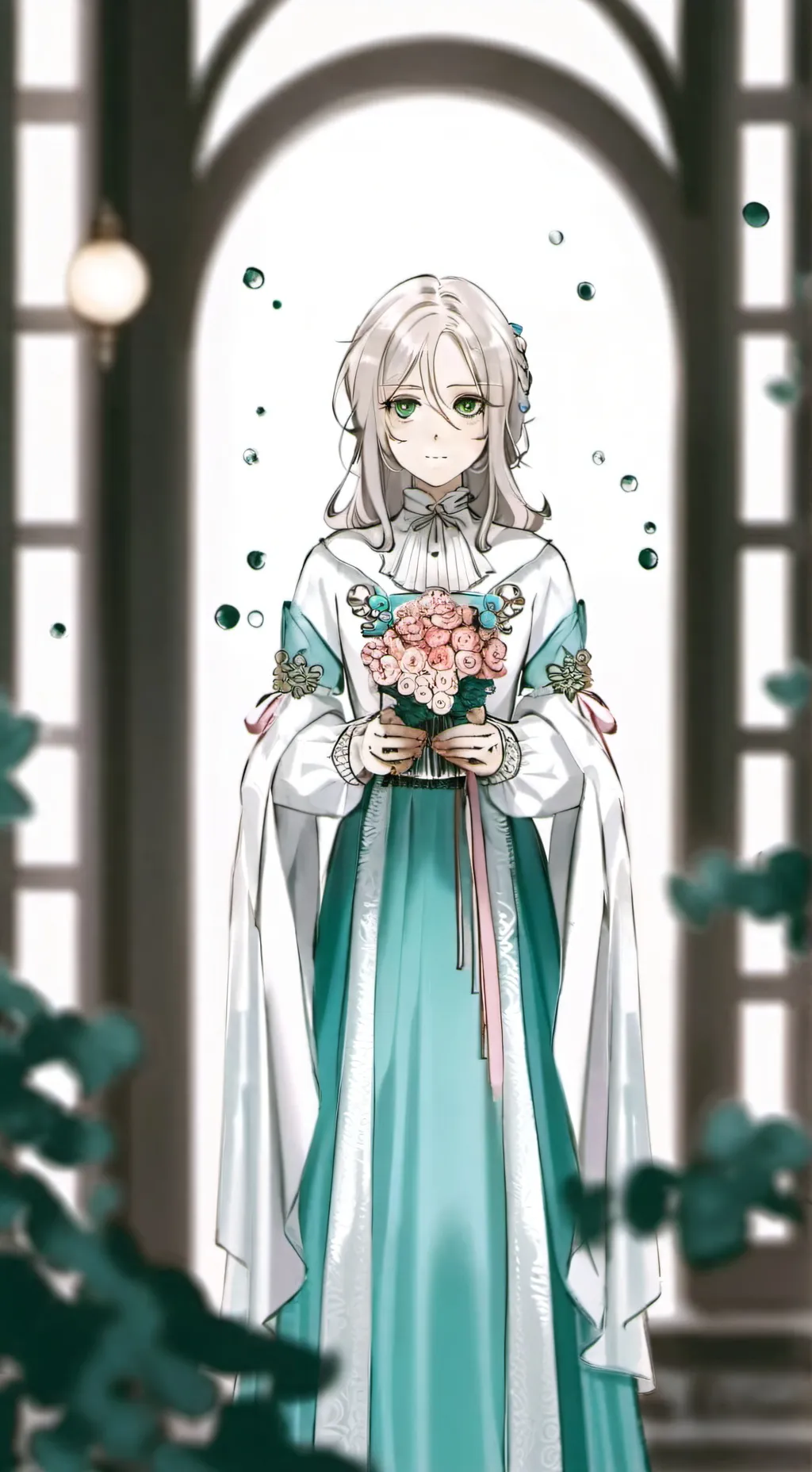 ai character: juego del calamar background