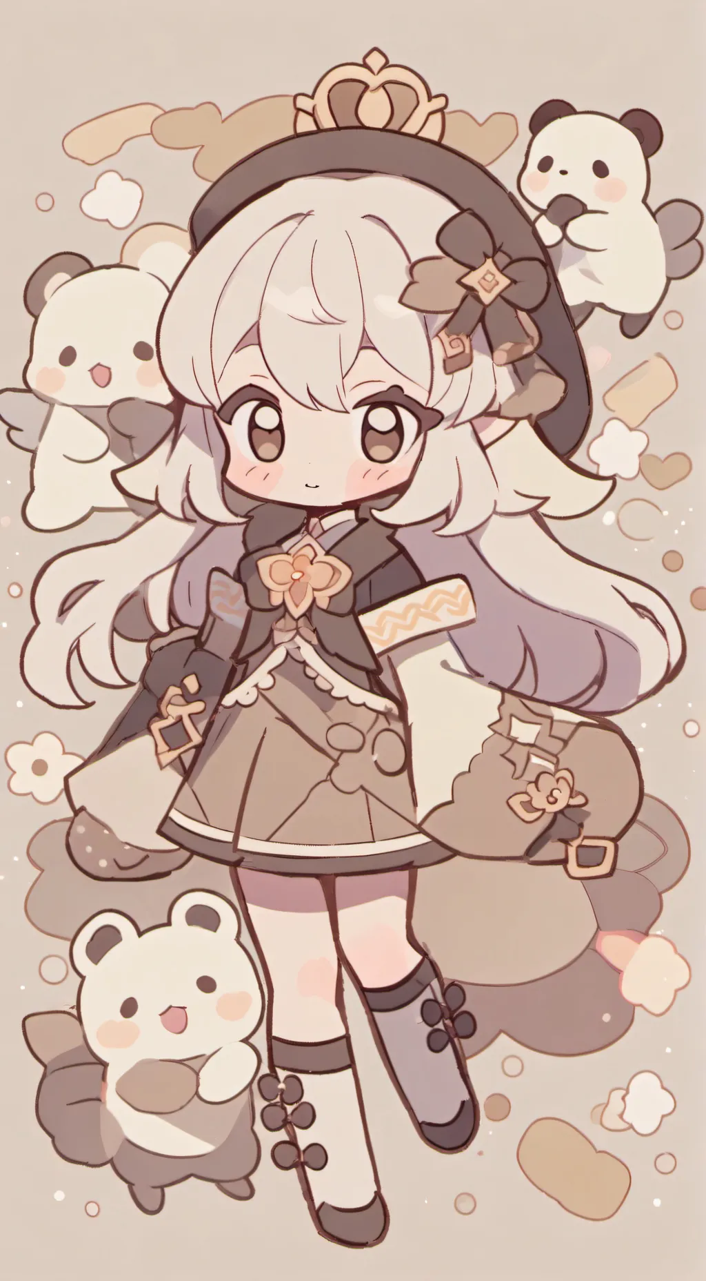 ai character: dw background