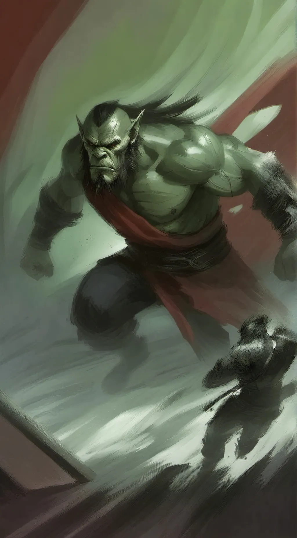 ai character: Бор background