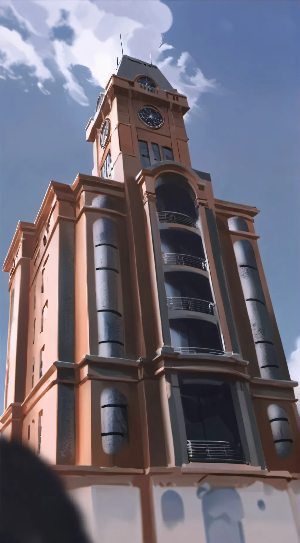 ai character: Belle Reve Center background