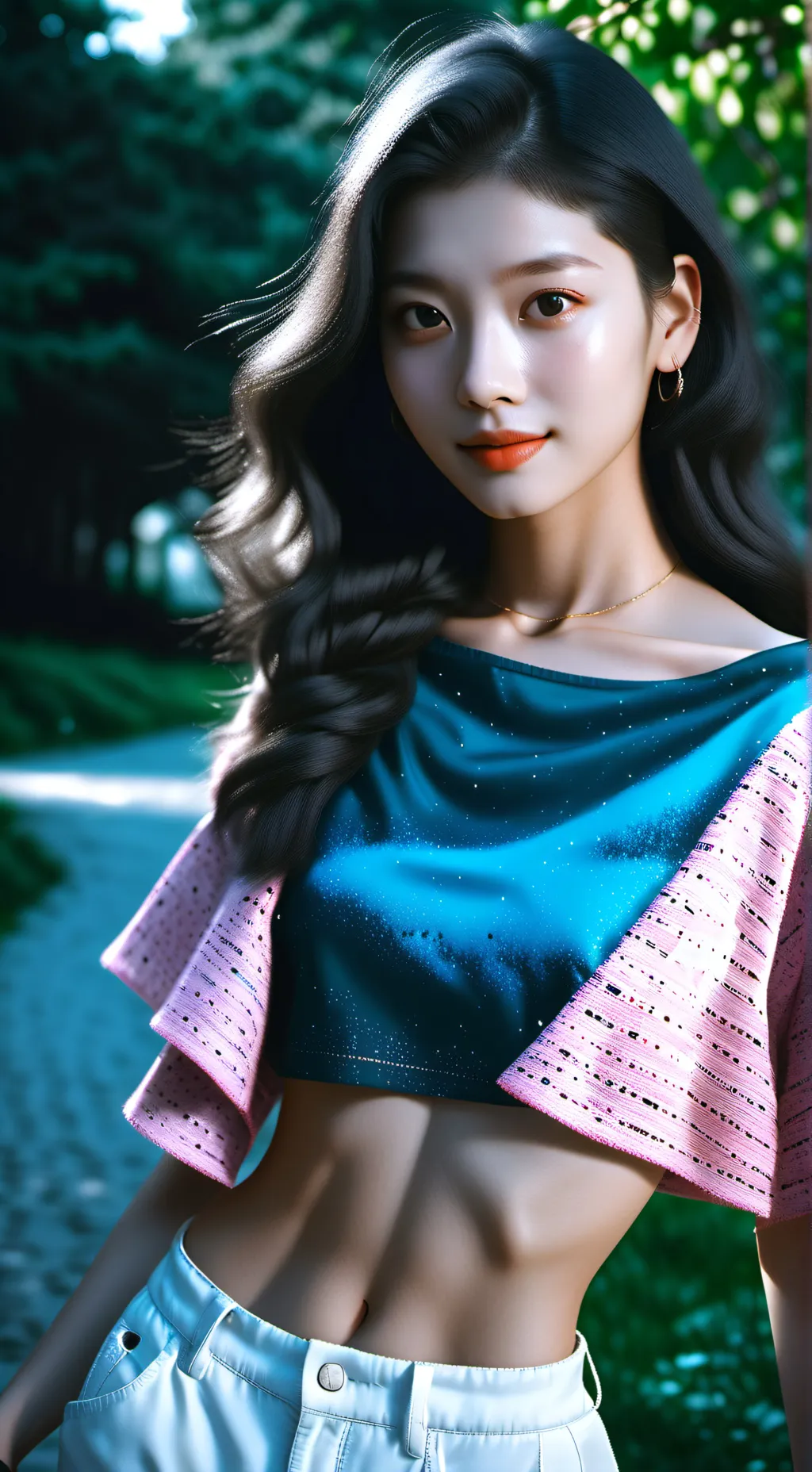 ai character: mya  background