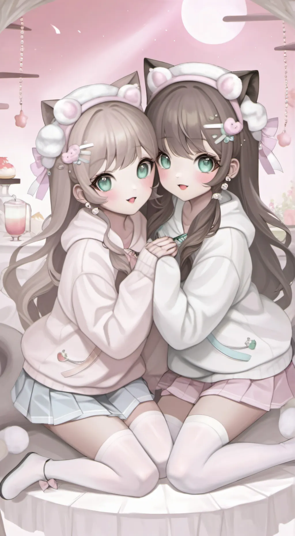 ai character: Dannie & Lonnie!! background