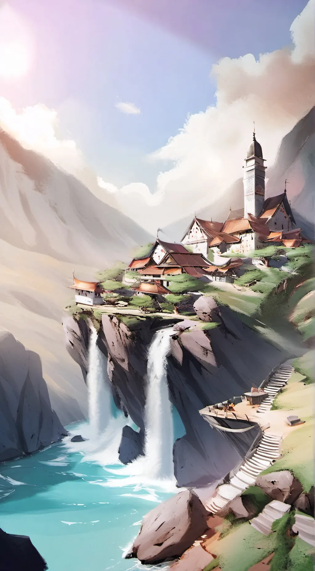 ai character: Descendents 1 background