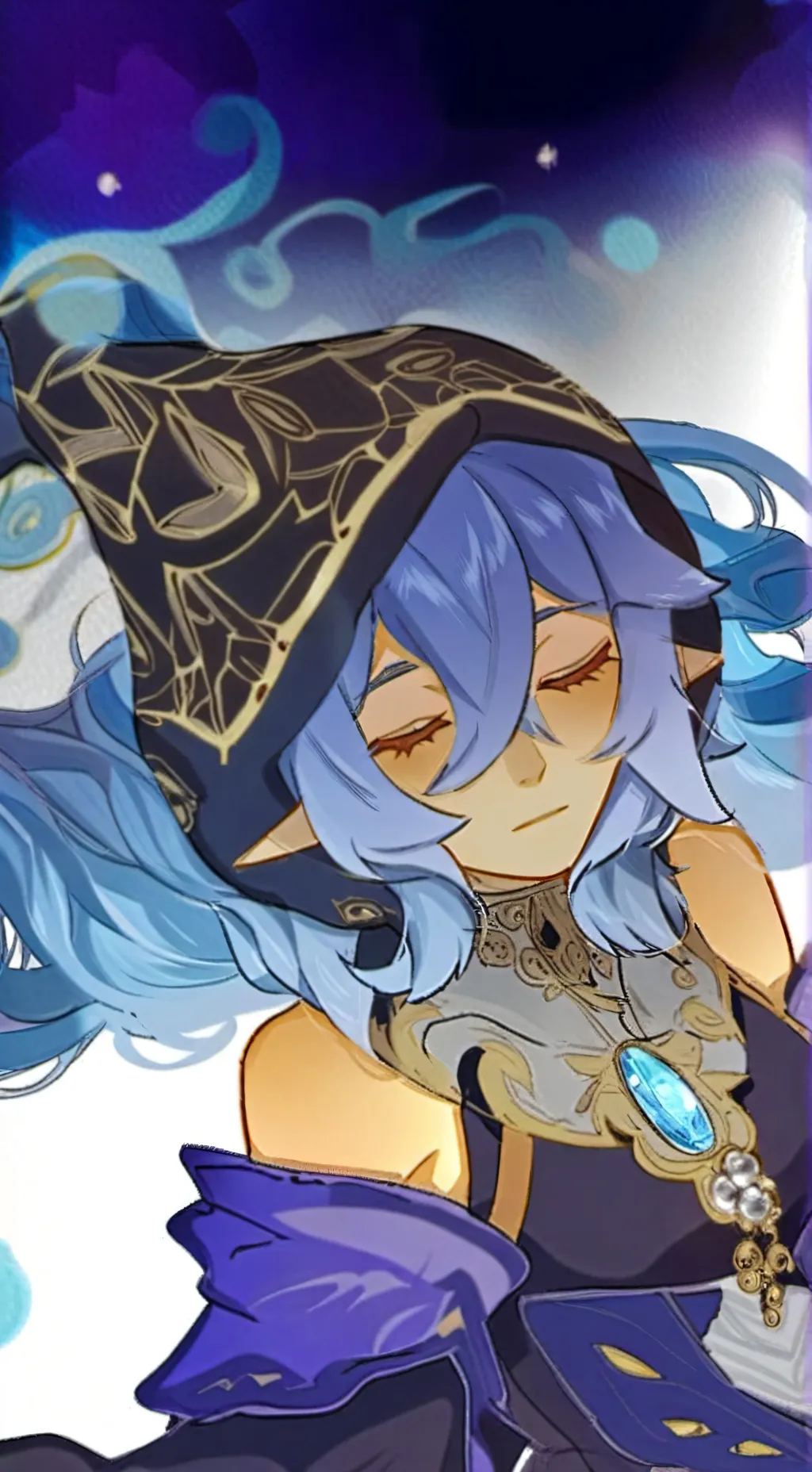 ai character: Genshin(Fatui) background