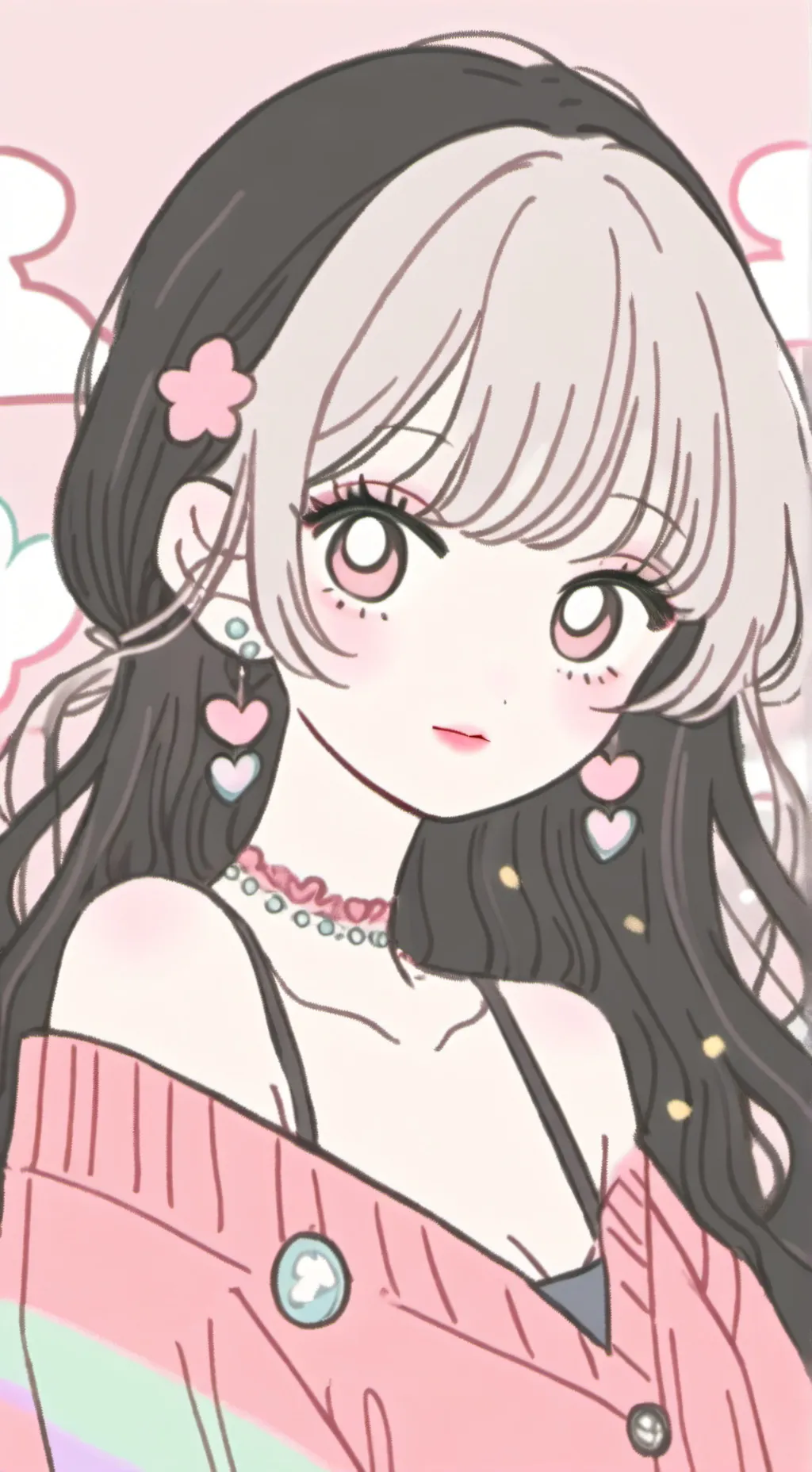 ai character: nuev@ novi@ background