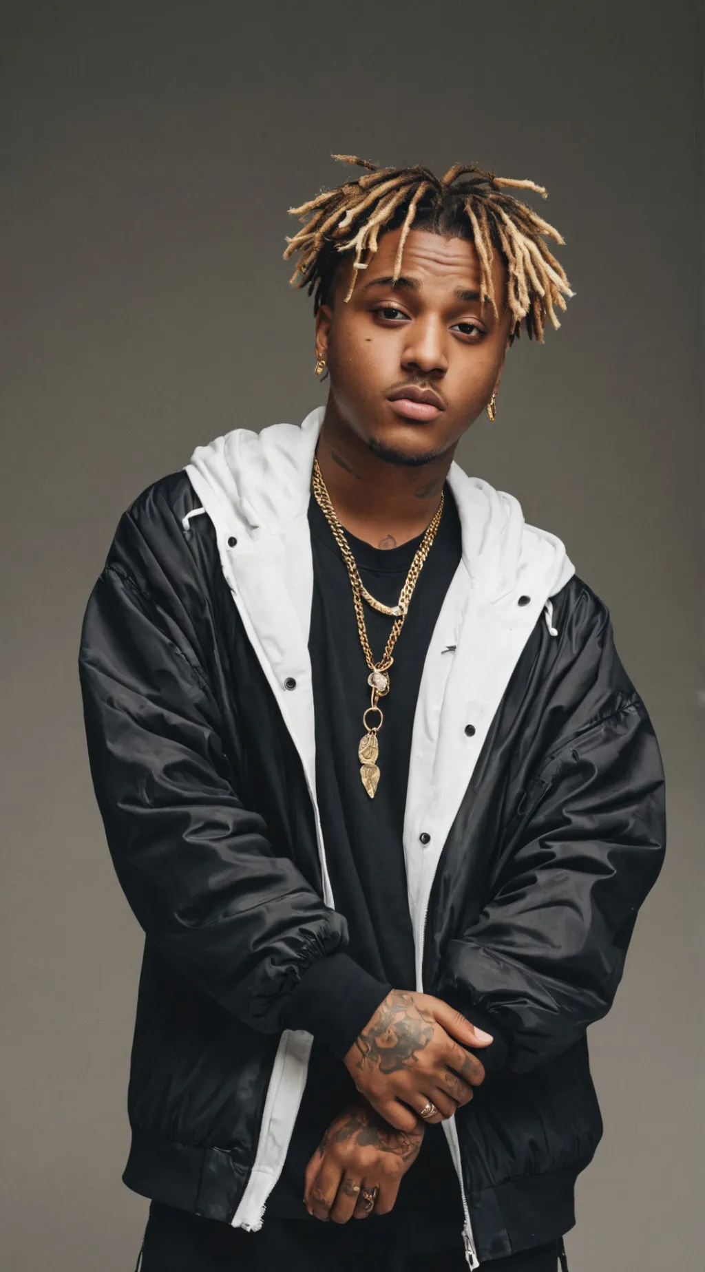 ai character: juice wrld background
