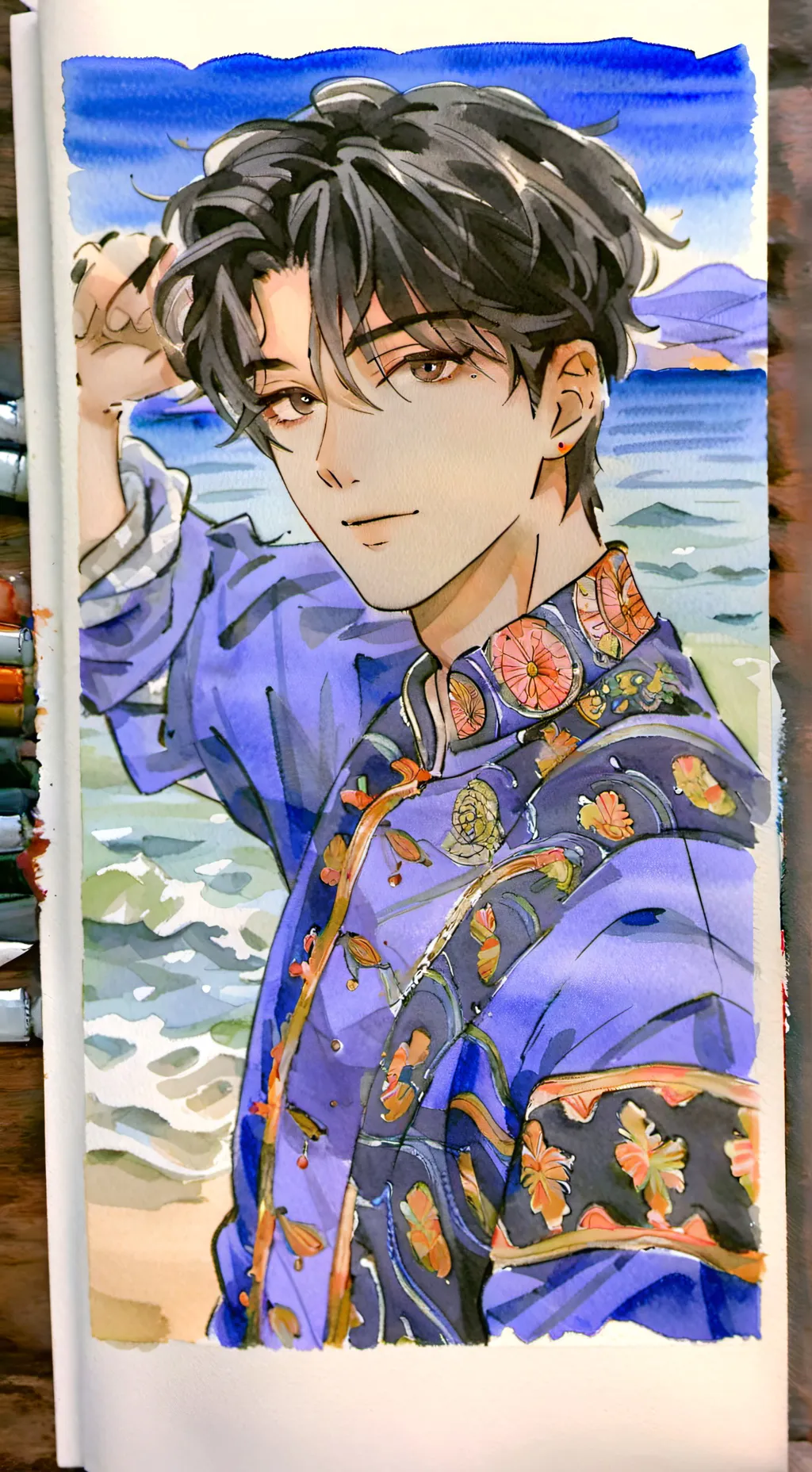 ai character: Aziel background