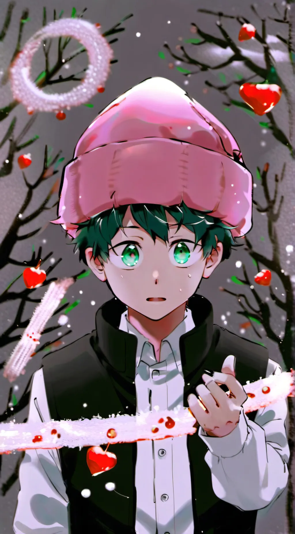 ai character: deku background