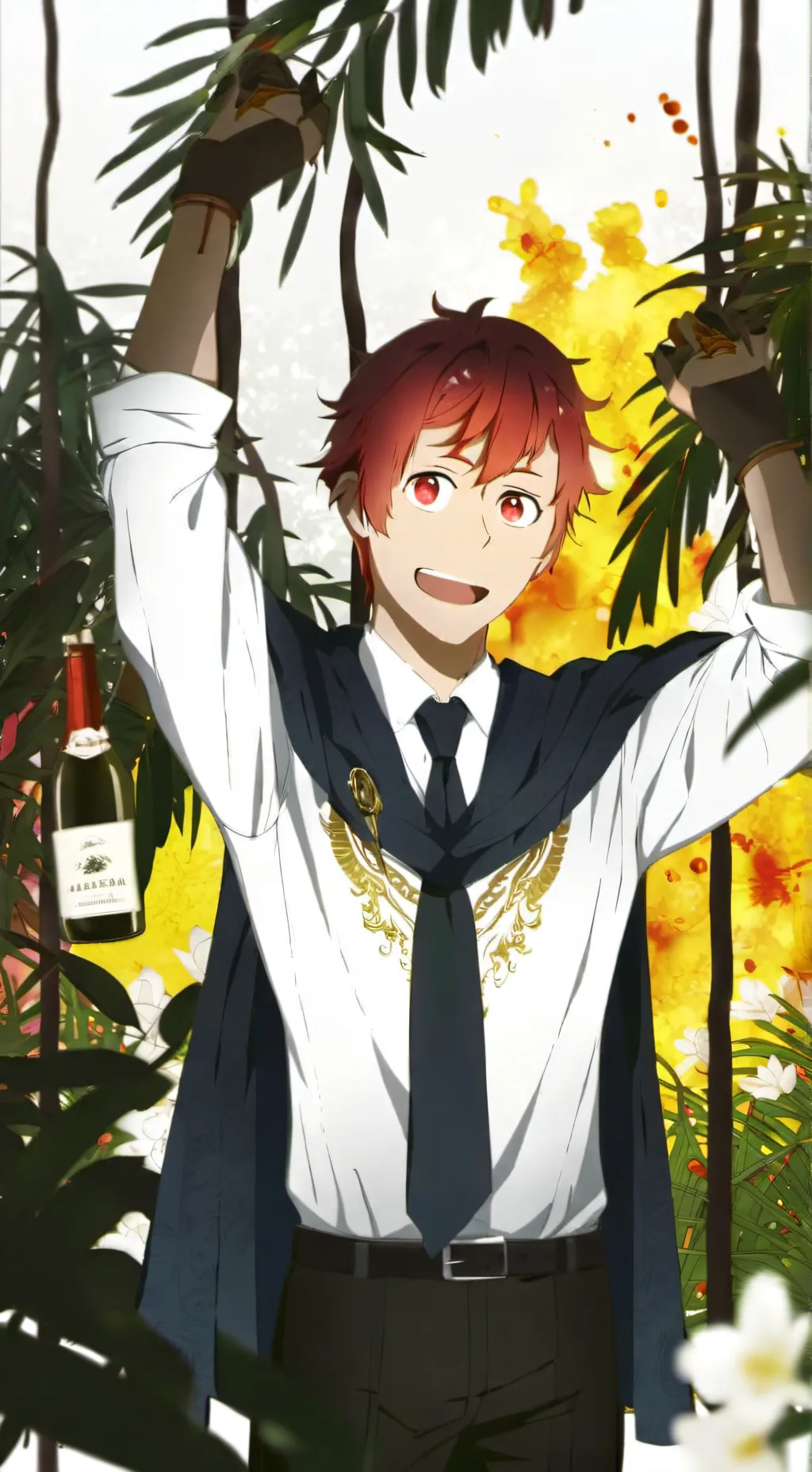 ai character: Human banban background